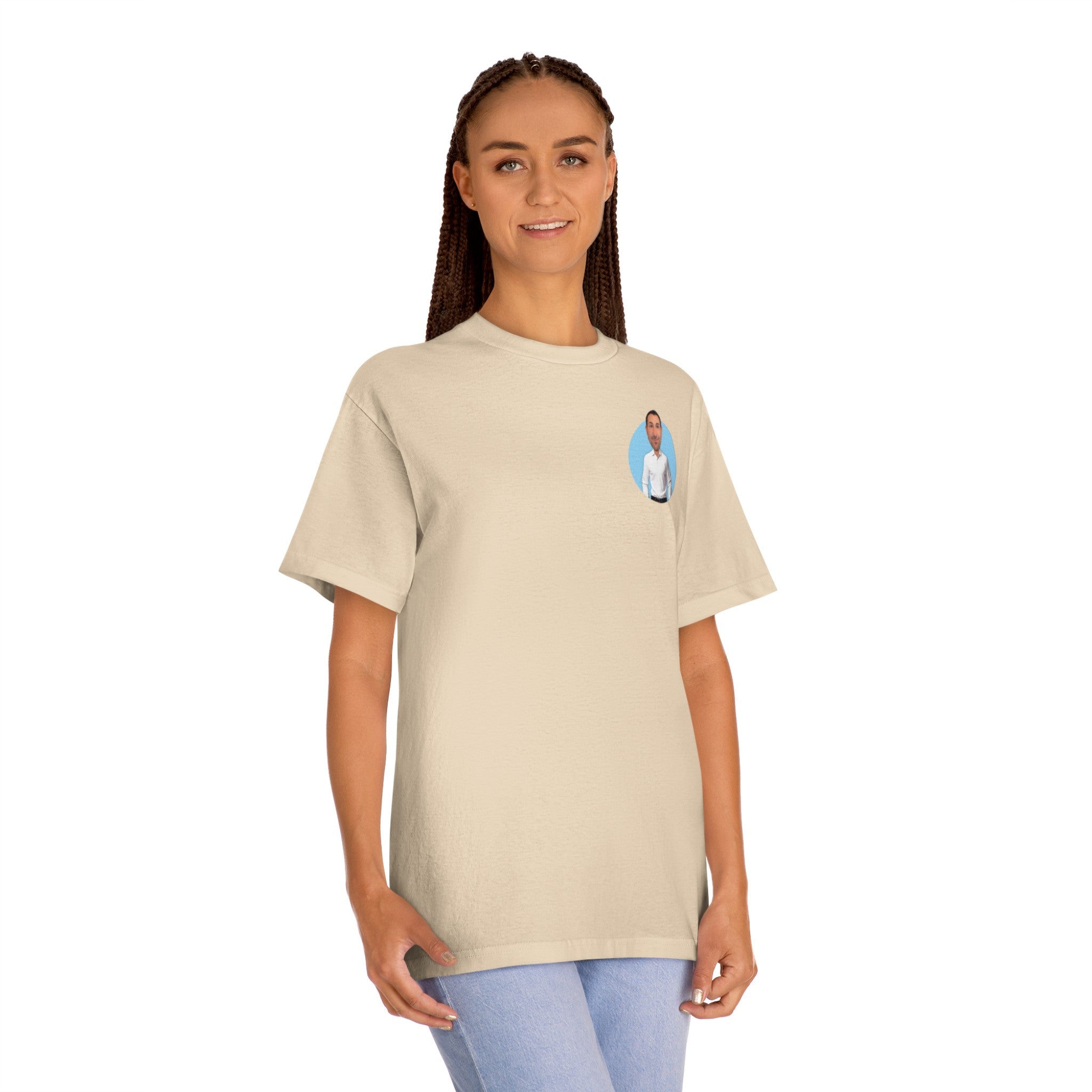 Kevin Purdy Unisex Classic Tee - Caricature & Logo Patrick