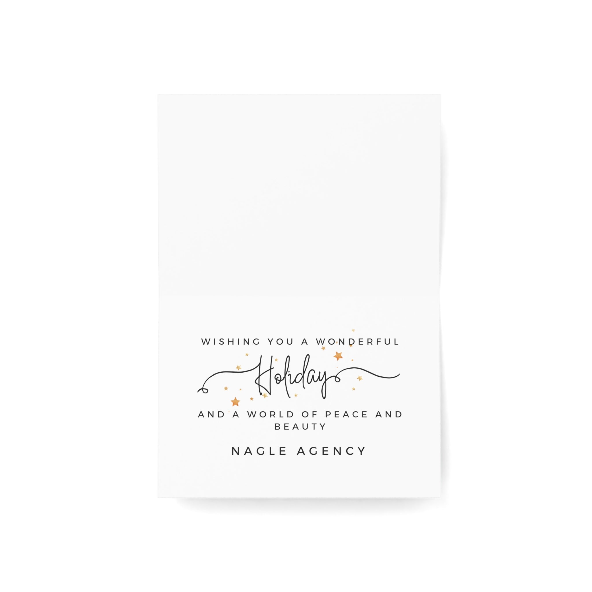 Jennifer Nagle Agency Christmas Cards  (1, 10, 30, and 50pcs)