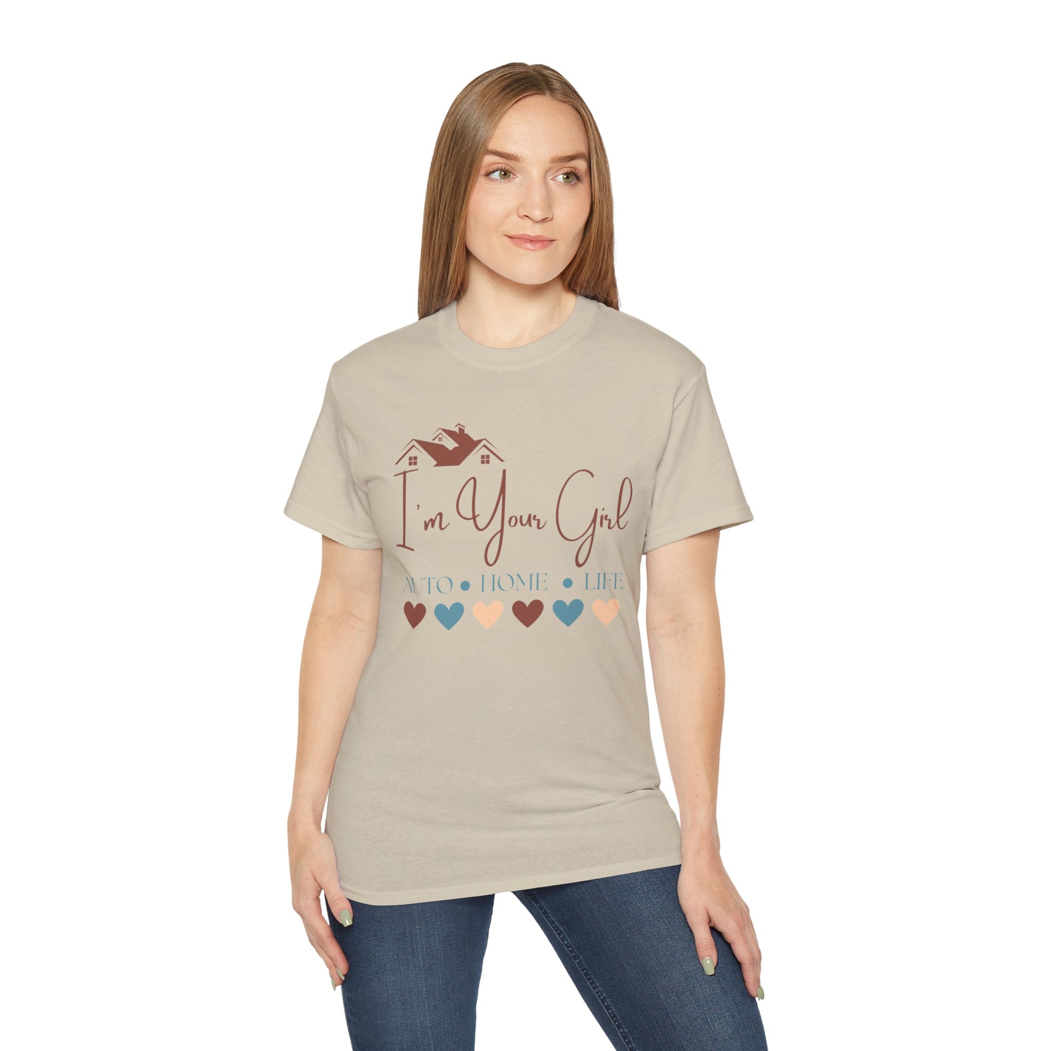 Insurance Agent Line Unisex Ultra Cotton Tee - I'm your girl Boho