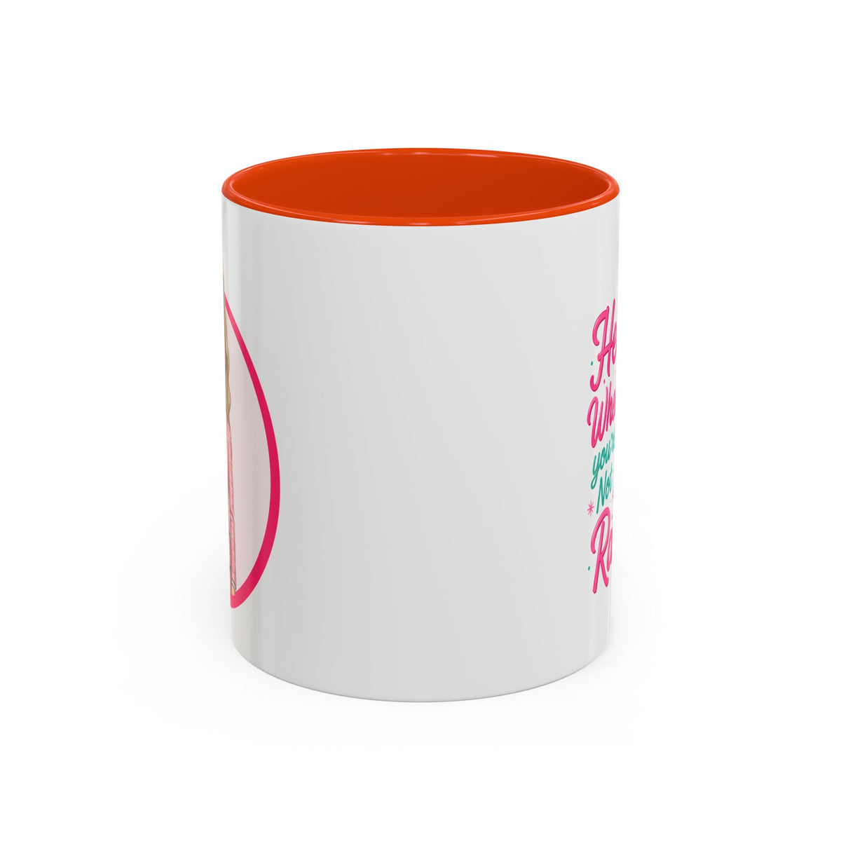 He Knows When You’re Not Ranking Funny Santa Mug with Caricature