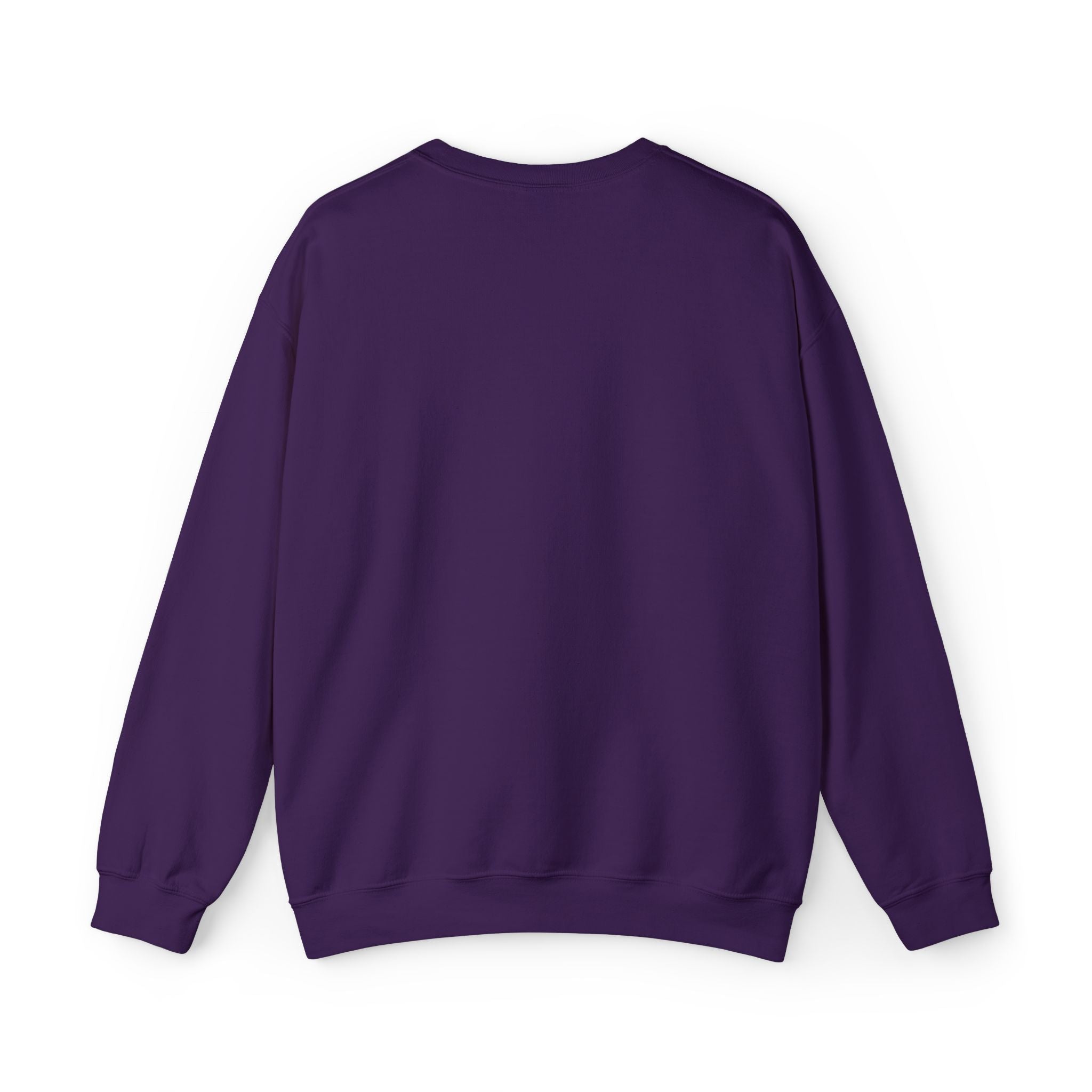 Crewneck Sweatshirt - Search Perfect White Logo Casual Pullover