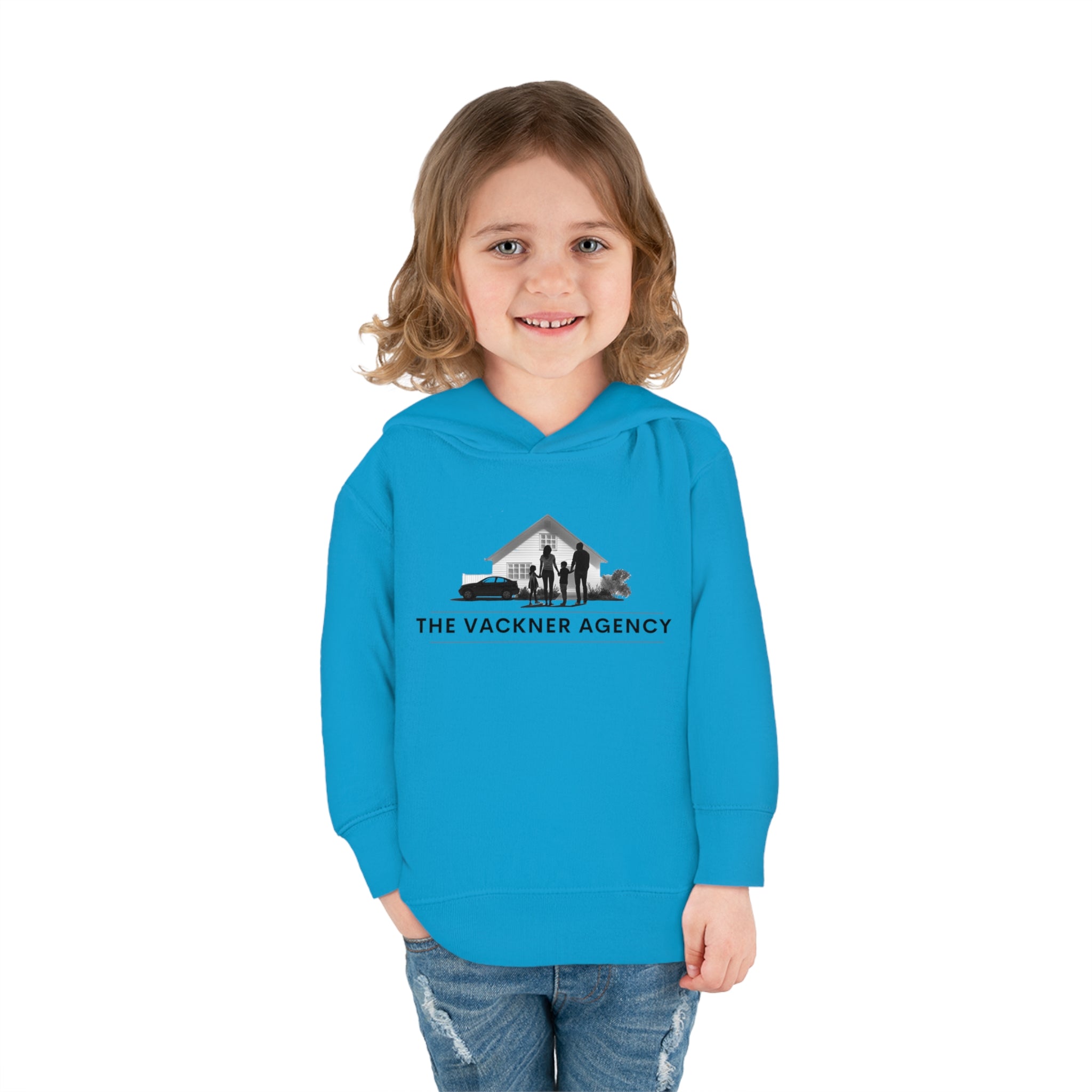 Melissa Vackner Agency Logo Toddler Pullover Fleece Hoodie