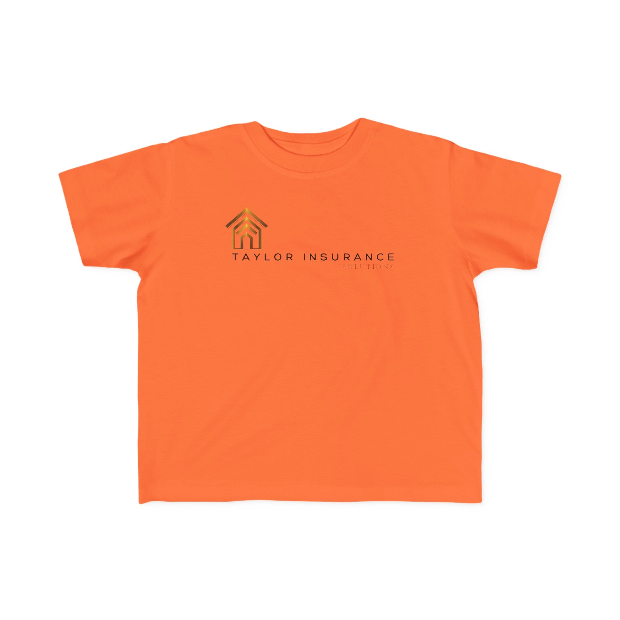 Toddler's Fine Jersey Tee Black Logo - Monette Taylor