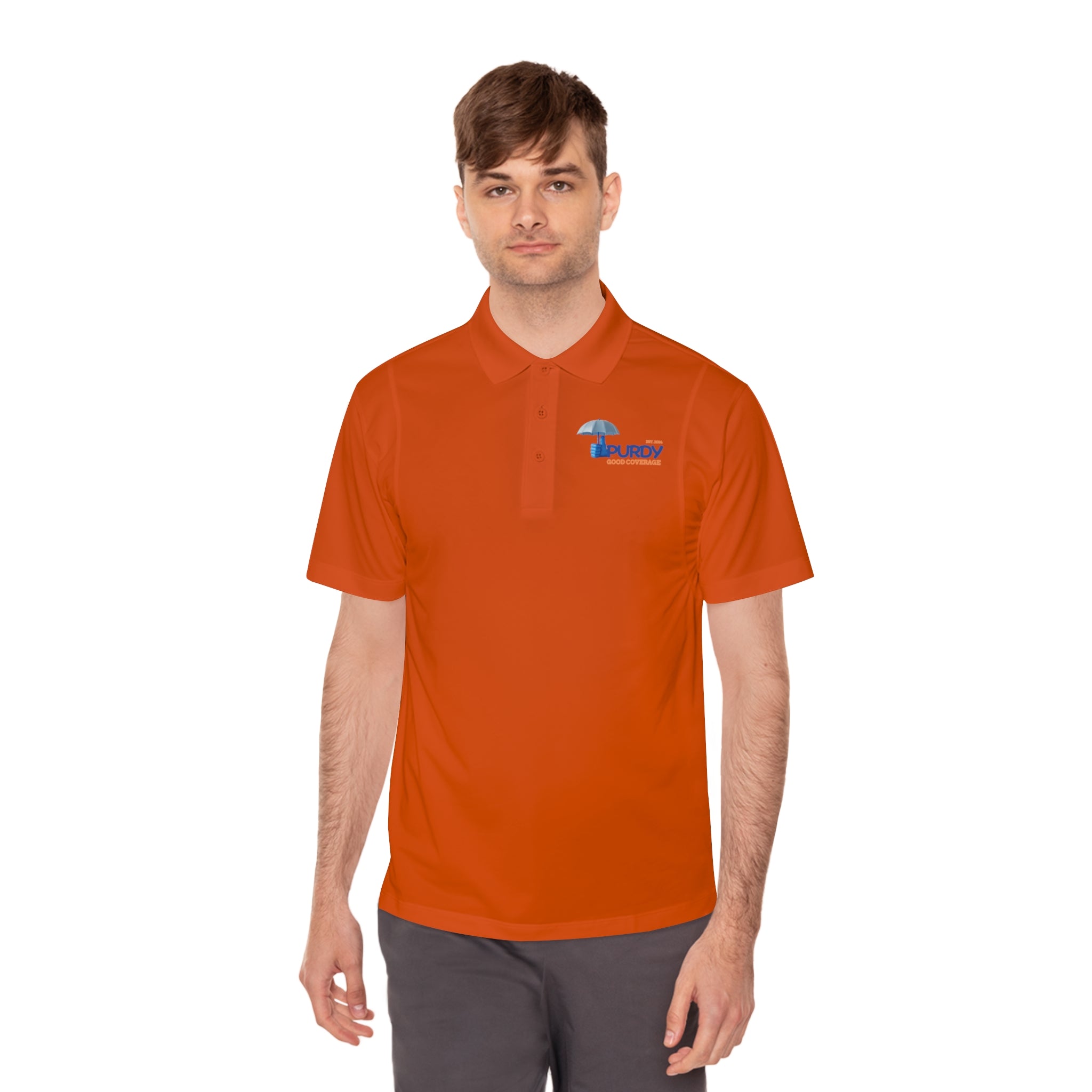 Men's Sport Polo Shirt - Kevin Purdy Logo