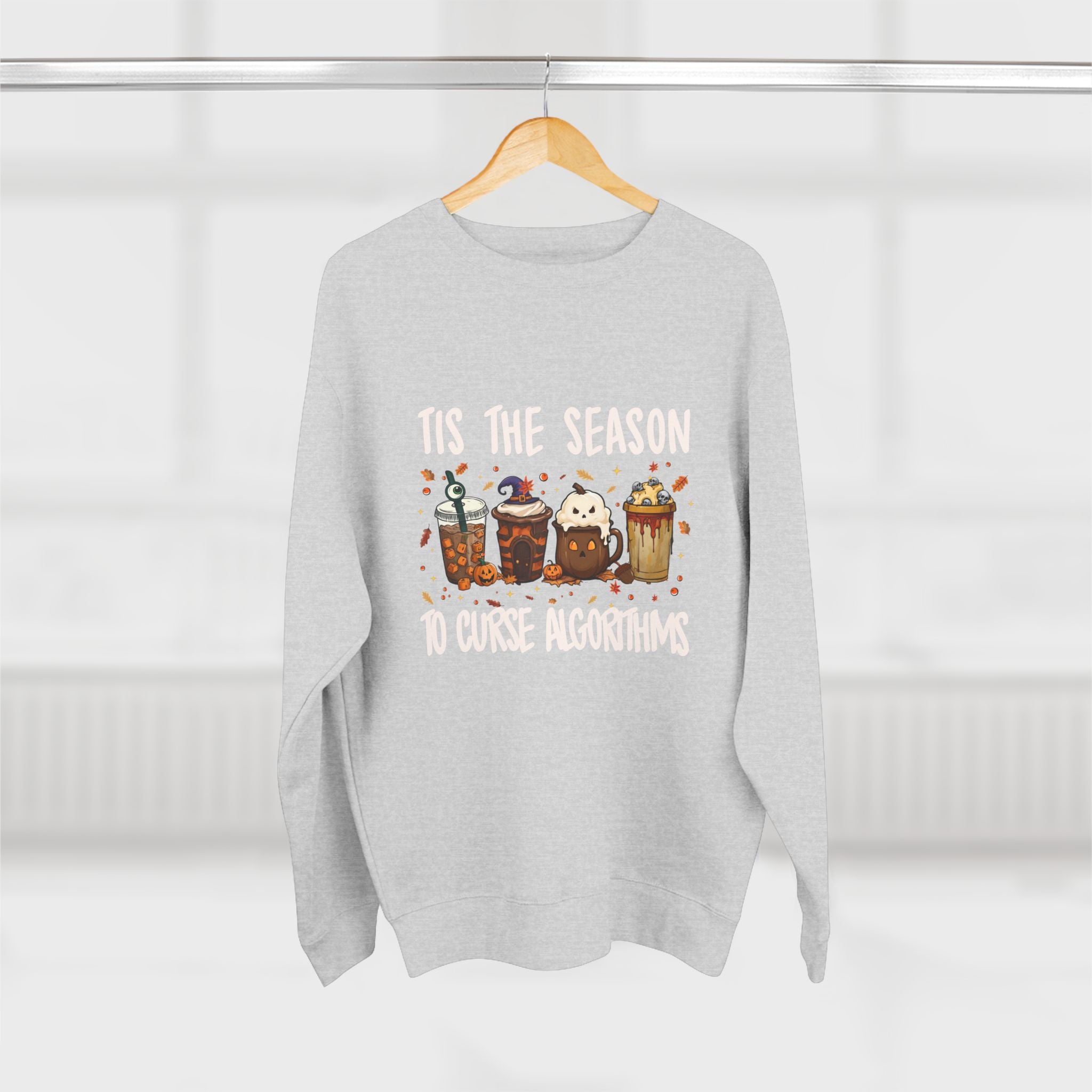 Tis the Season Marketing Unisex Crewneck Sweatshirt, Casual Gift, Halloween Apparel, Office Humor Clothing, Relaxed Fit Sweatshirt