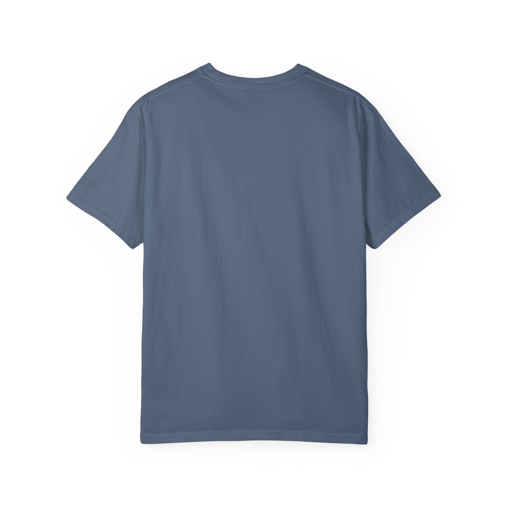Unisex Garment-Dyed T-shirt White Logo - Monette Taylor