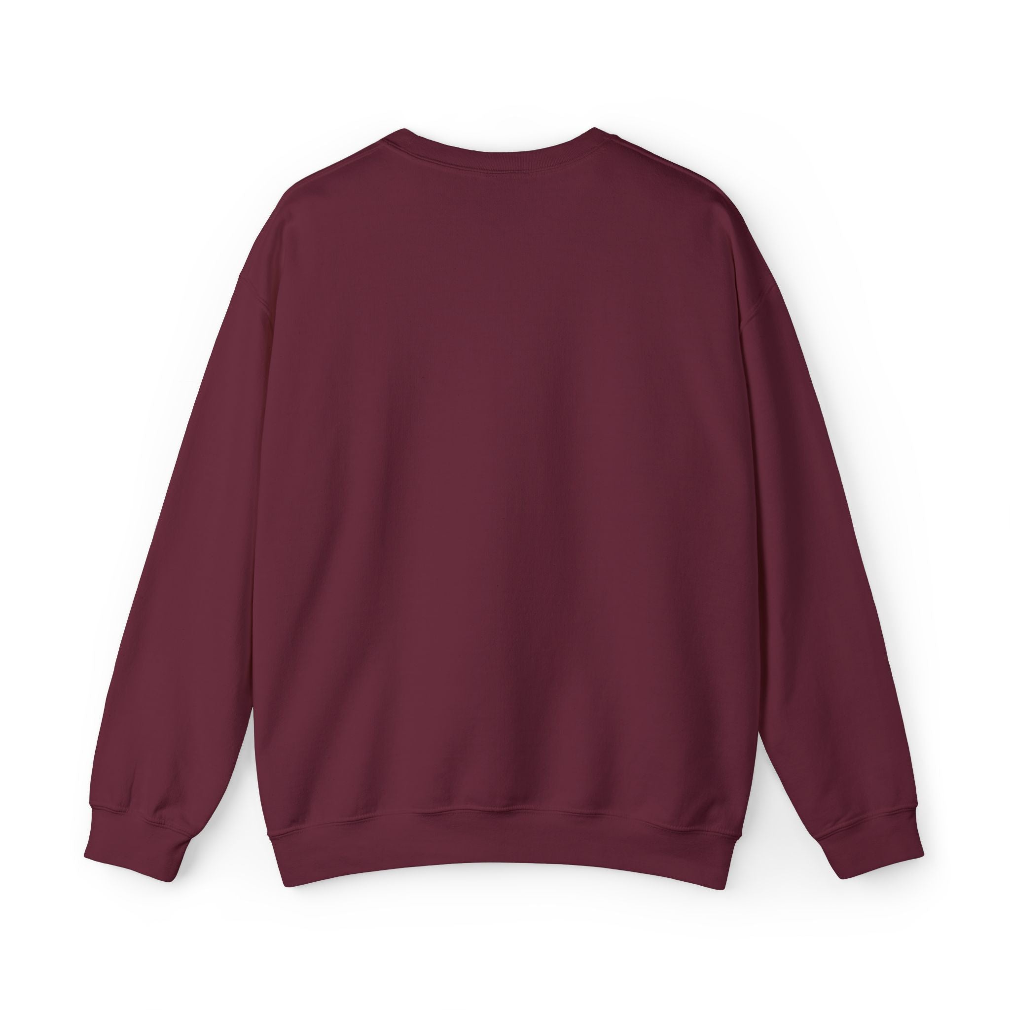 Crewneck Sweatshirt - Search Perfect White Logo Casual Pullover
