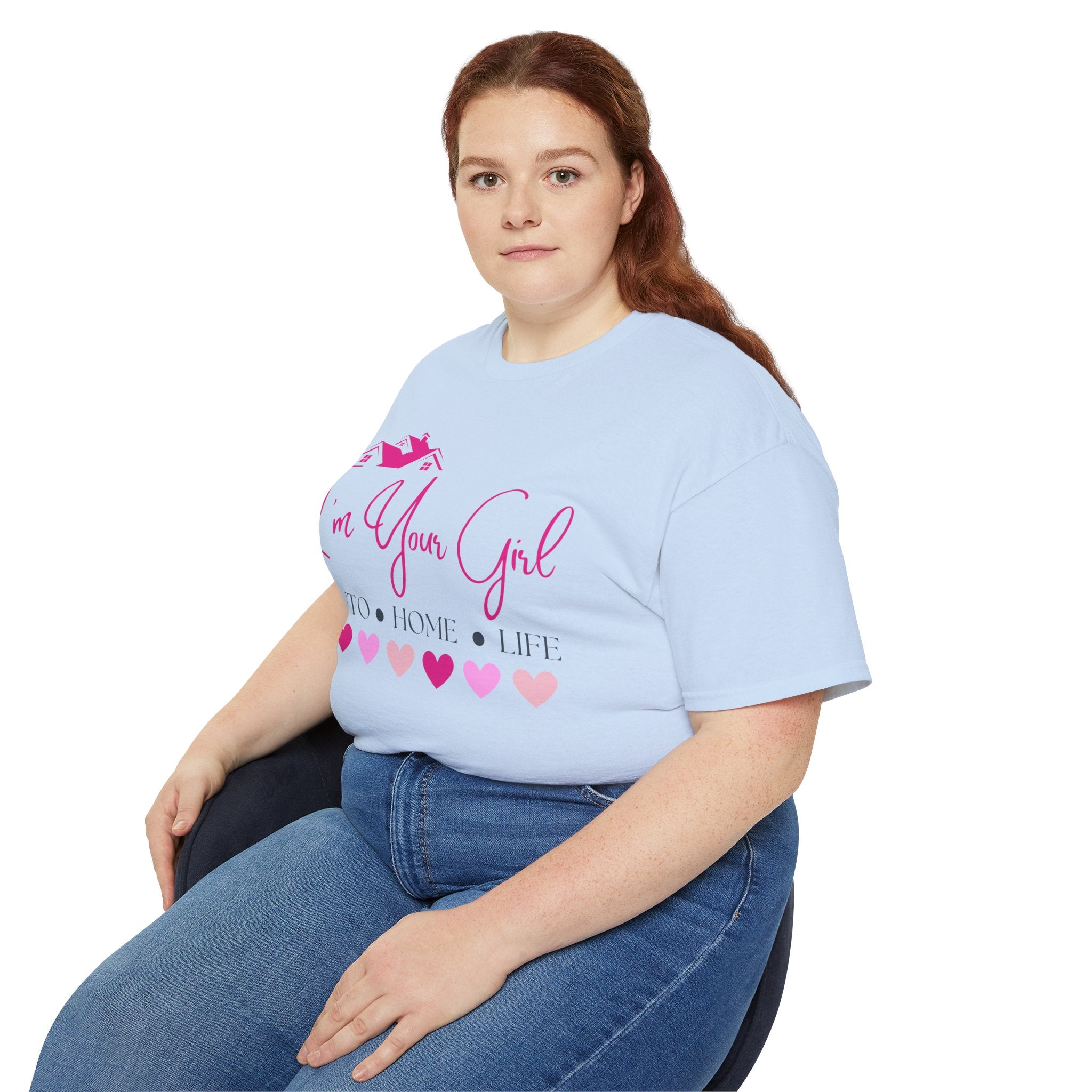 Insurance Agent Line Unisex Ultra Cotton Tee - I'm your girl Barbie pink