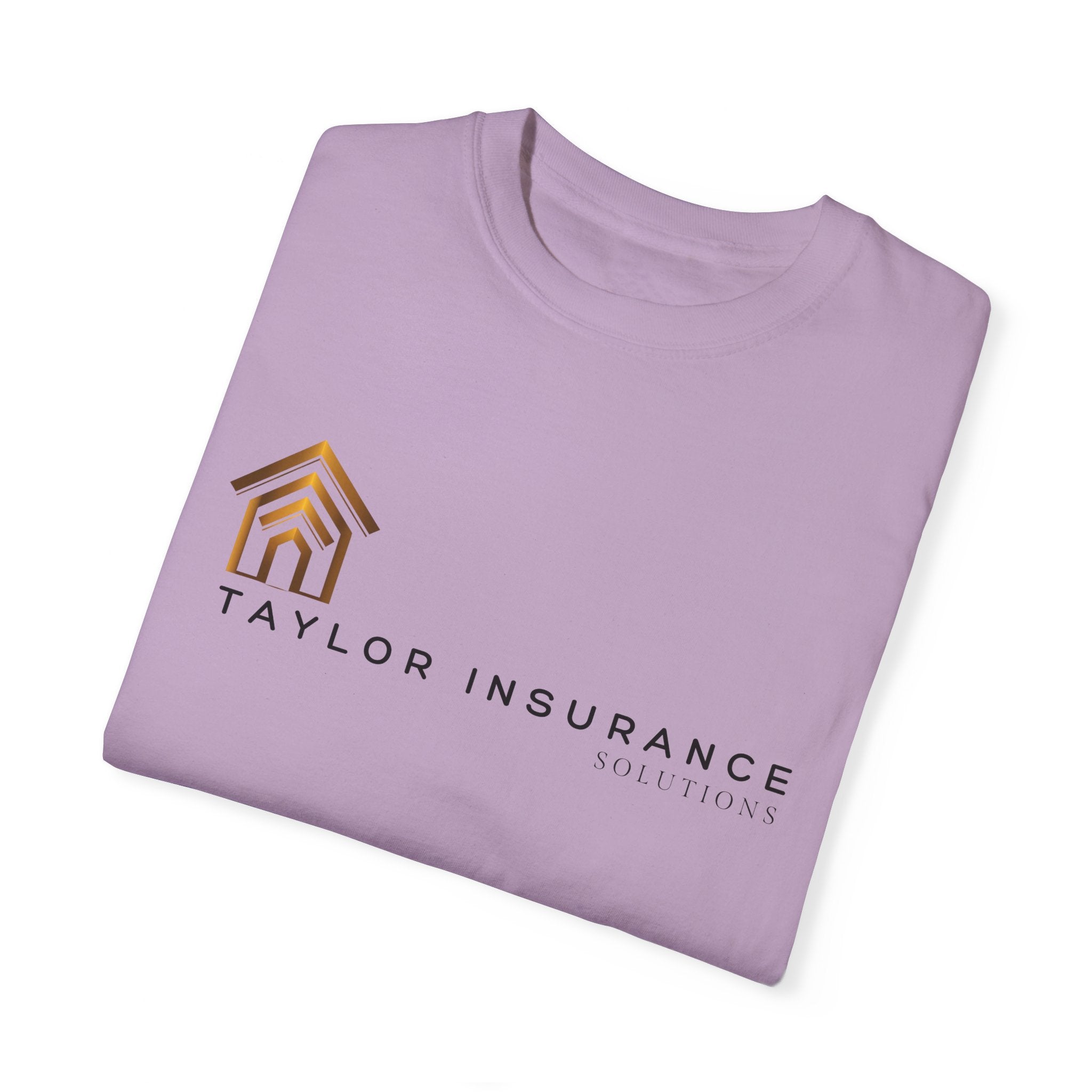 Unisex Garment-Dyed T-shirt Black Logo - Monette Taylor
