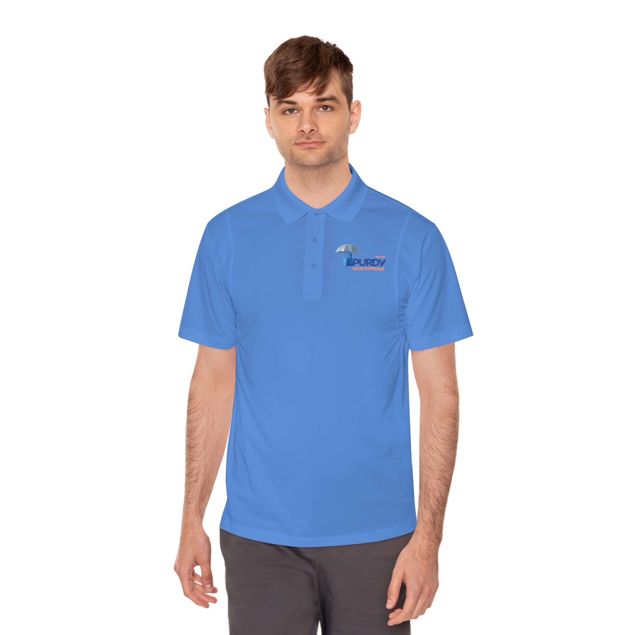 Men's Sport Polo Shirt - Kevin Purdy Logo