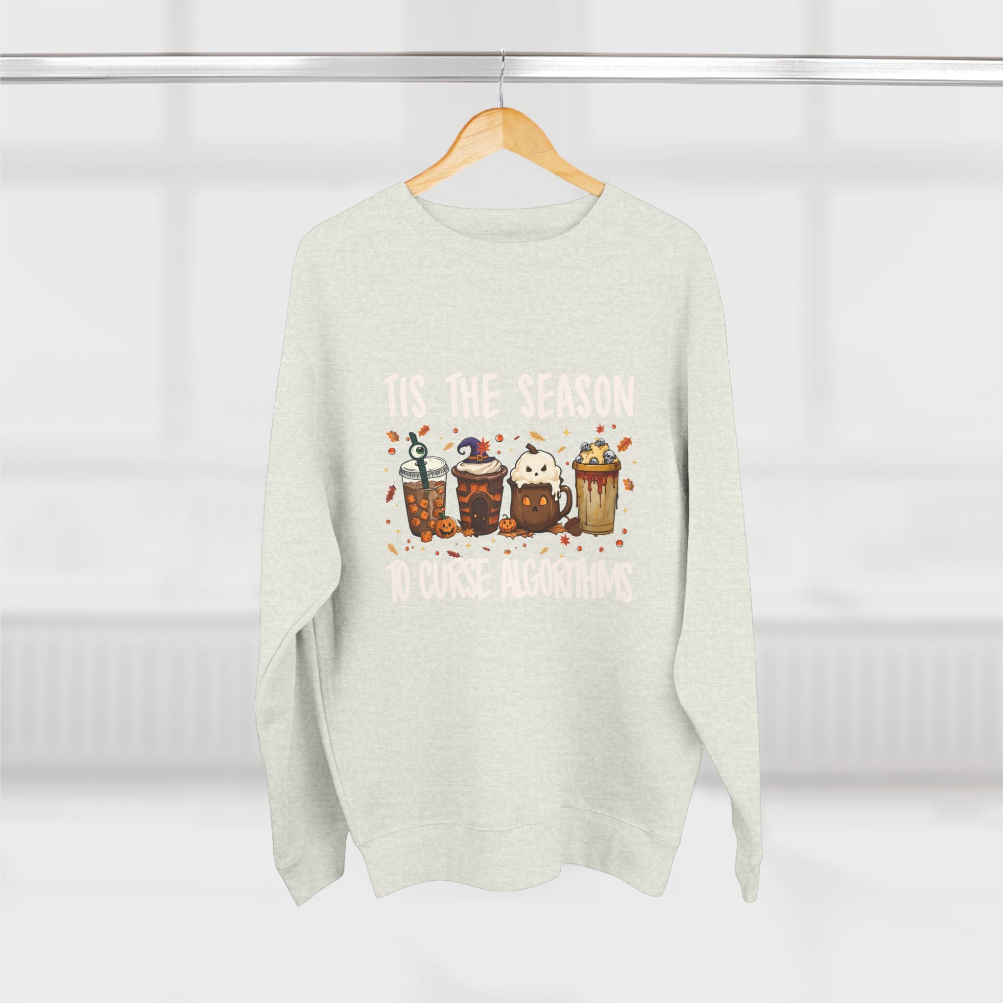 Tis the Season Marketing Unisex Crewneck Sweatshirt, Casual Gift, Halloween Apparel, Office Humor Clothing, Relaxed Fit Sweatshirt