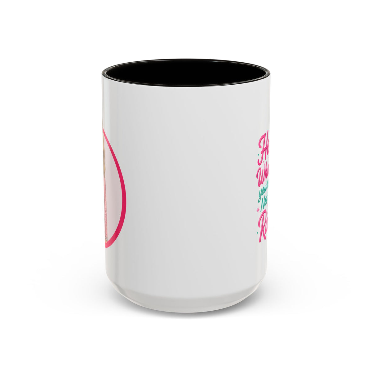 He Knows When You’re Not Ranking Funny Santa Mug with Caricature
