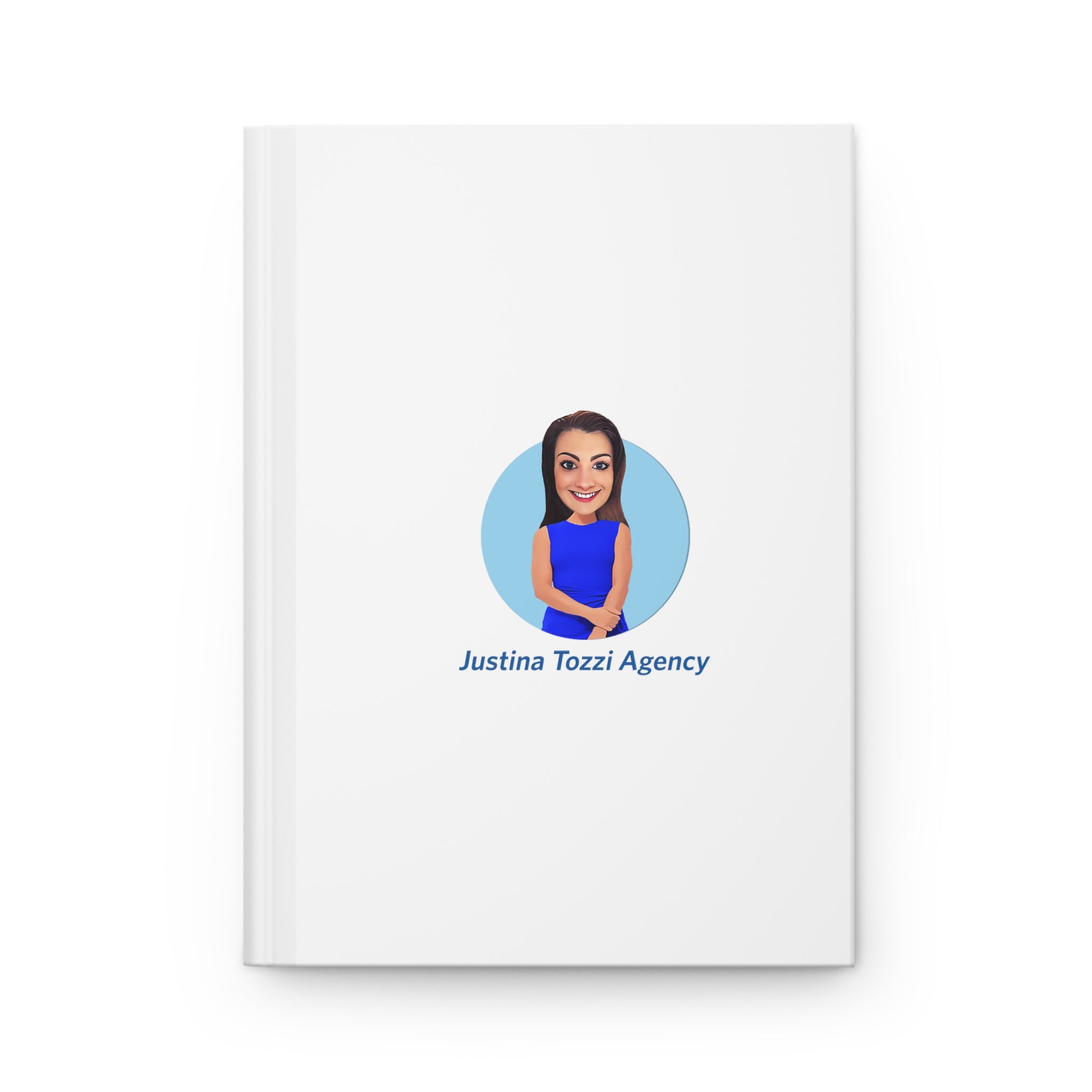 Justina Tozzi Agency Caricature Hardcover Journal Matte - Lauren