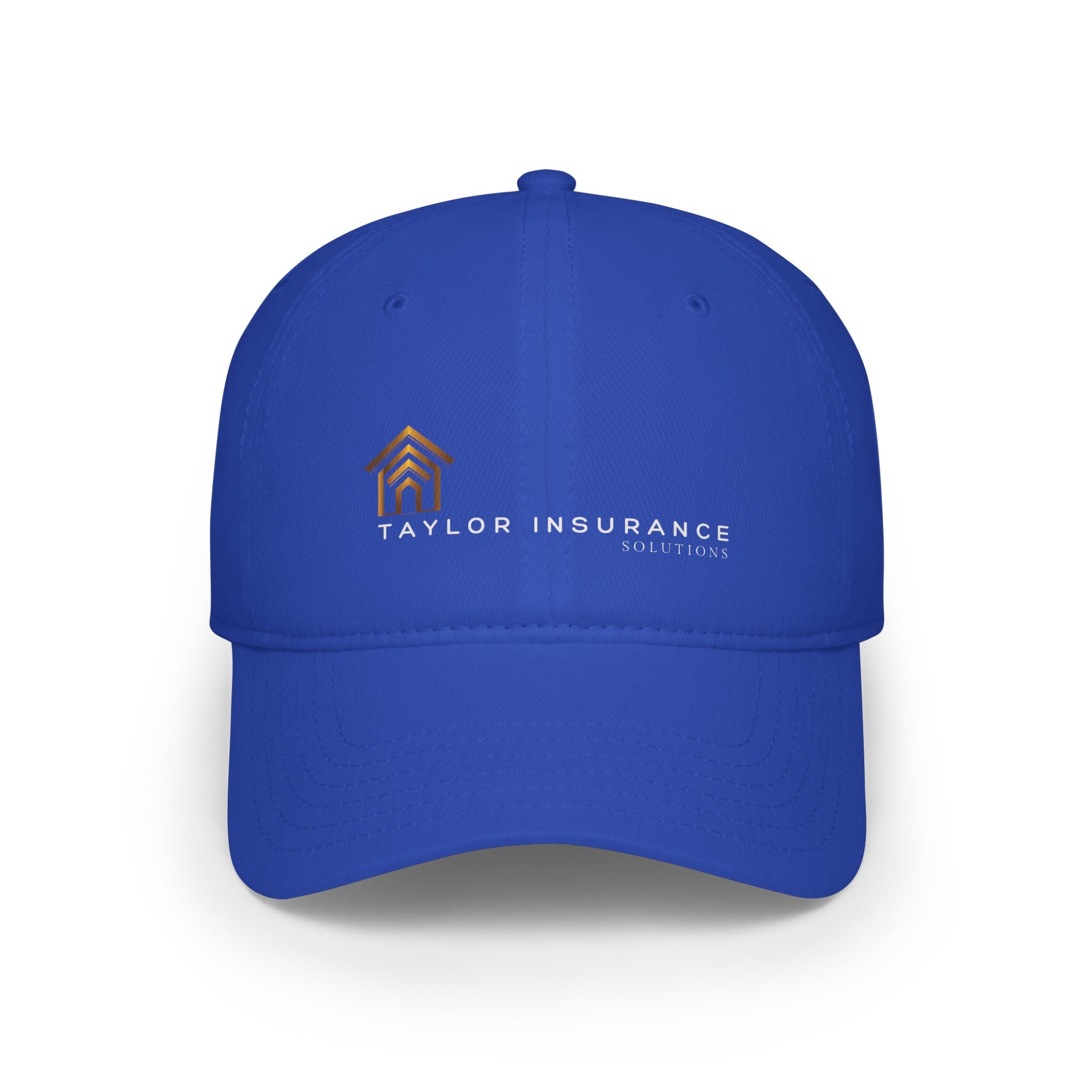 Low Profile Baseball Cap White Logo  - Monette Taylor