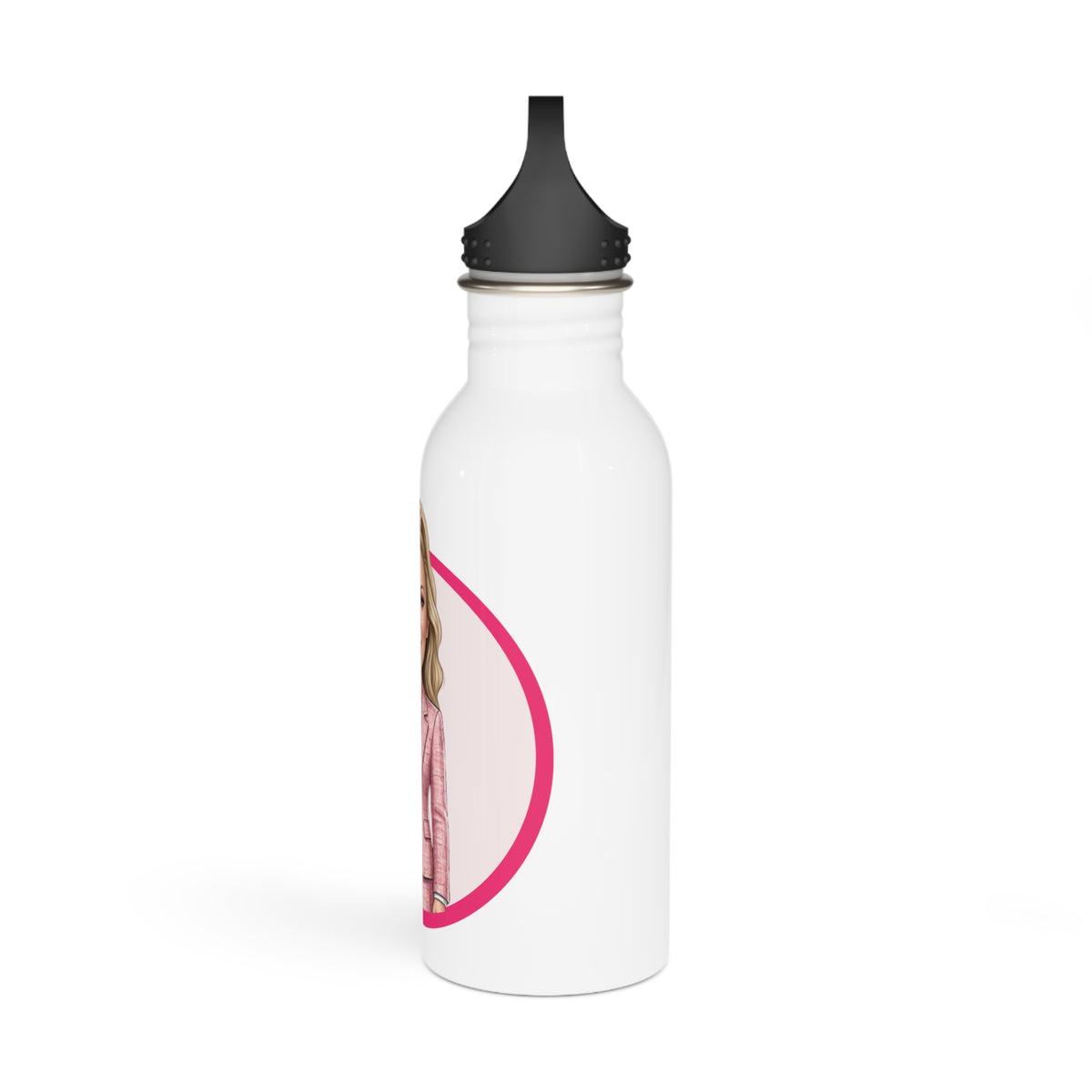 Search Perfect Caricature Stainless Steel Water Bottle