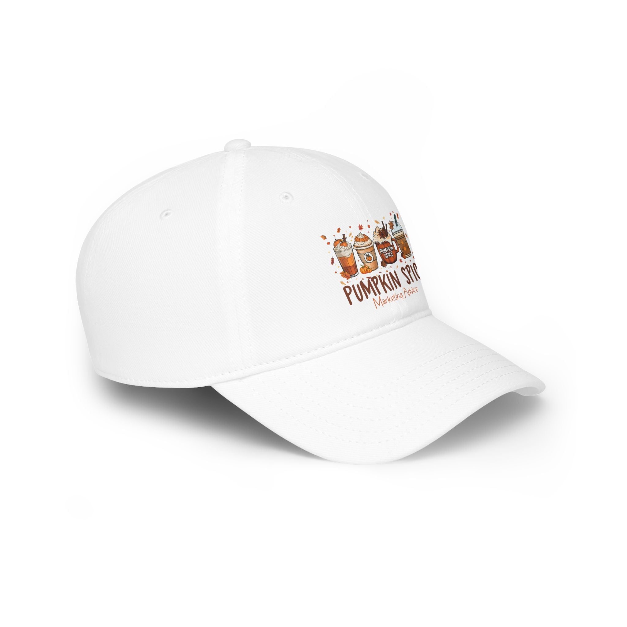 Pumpkin Spice Baseball Cap | Trendy Fall Hat, Autumn Fashion, Gift for Coffee Lovers, Casual Wear, Seasonal Accessory
