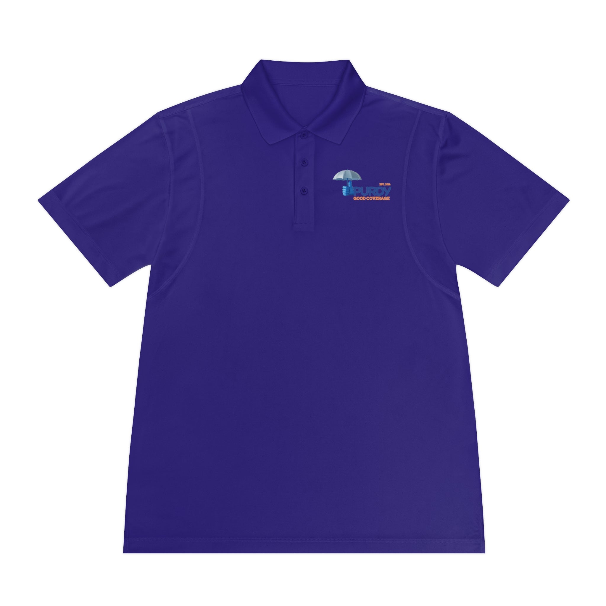 Men's Sport Polo Shirt - Kevin Purdy Logo