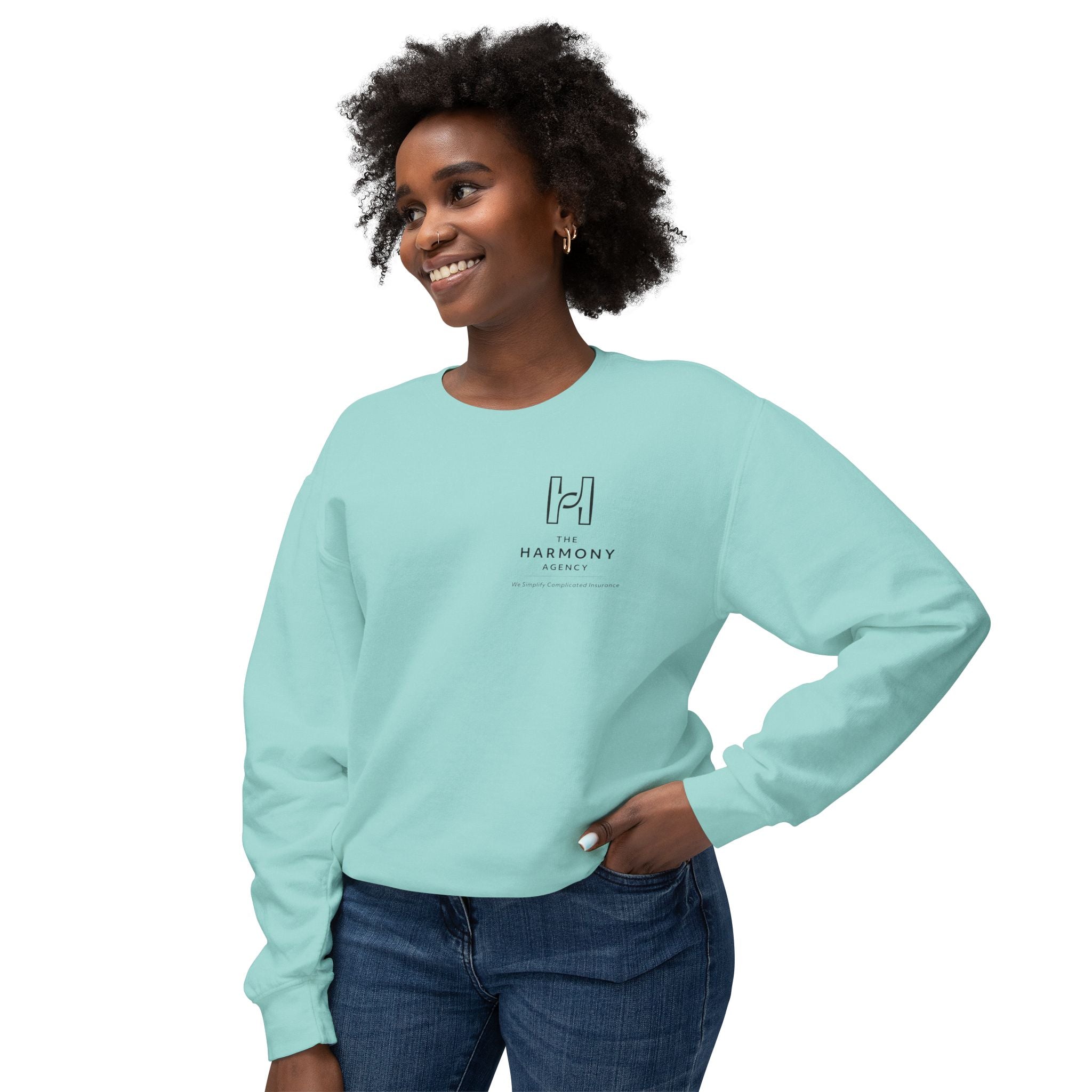 Angie Mikel Unisex Lightweight Crewneck Sweatshirt