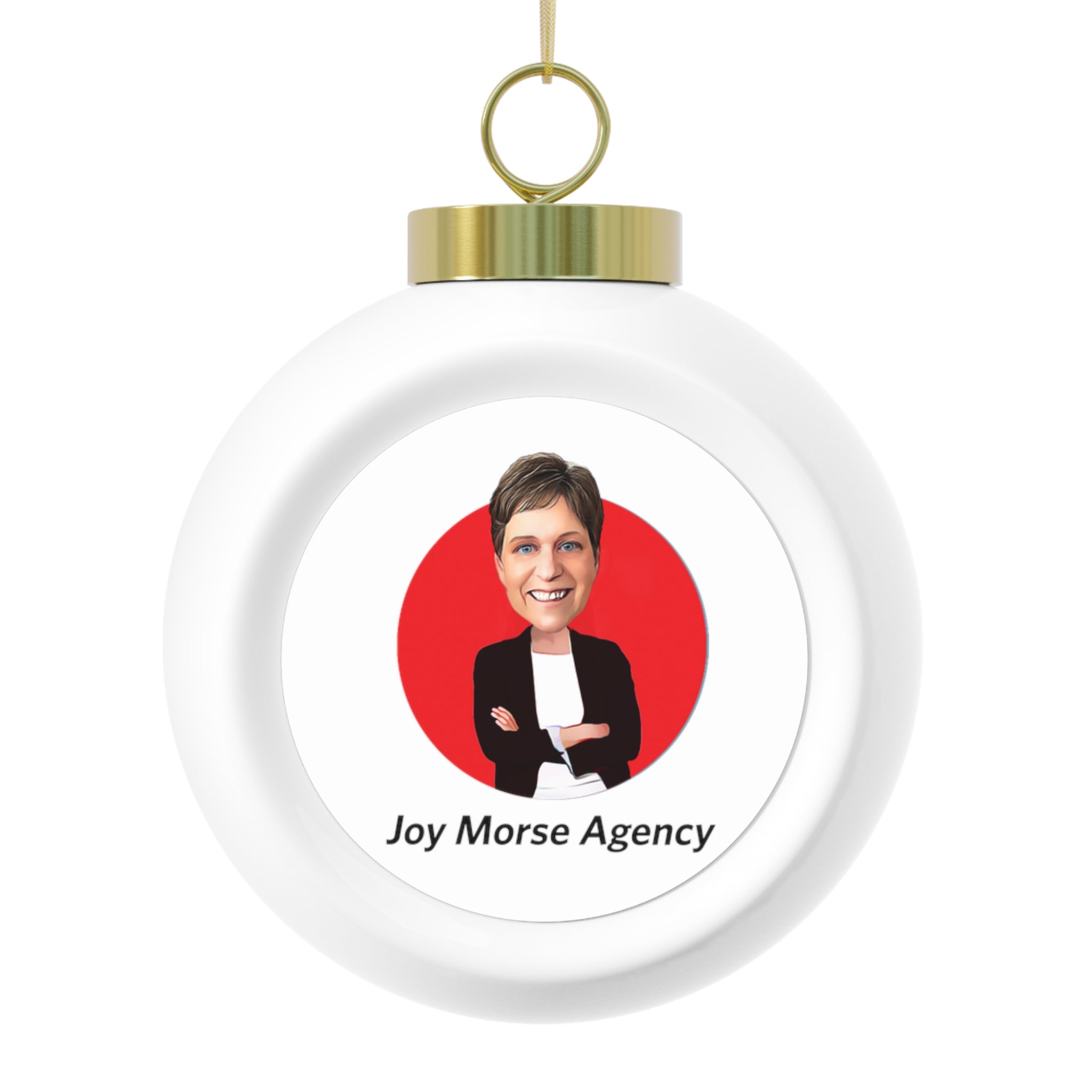 Joy Morse Agency Christmas Ball Ornament - Lisa