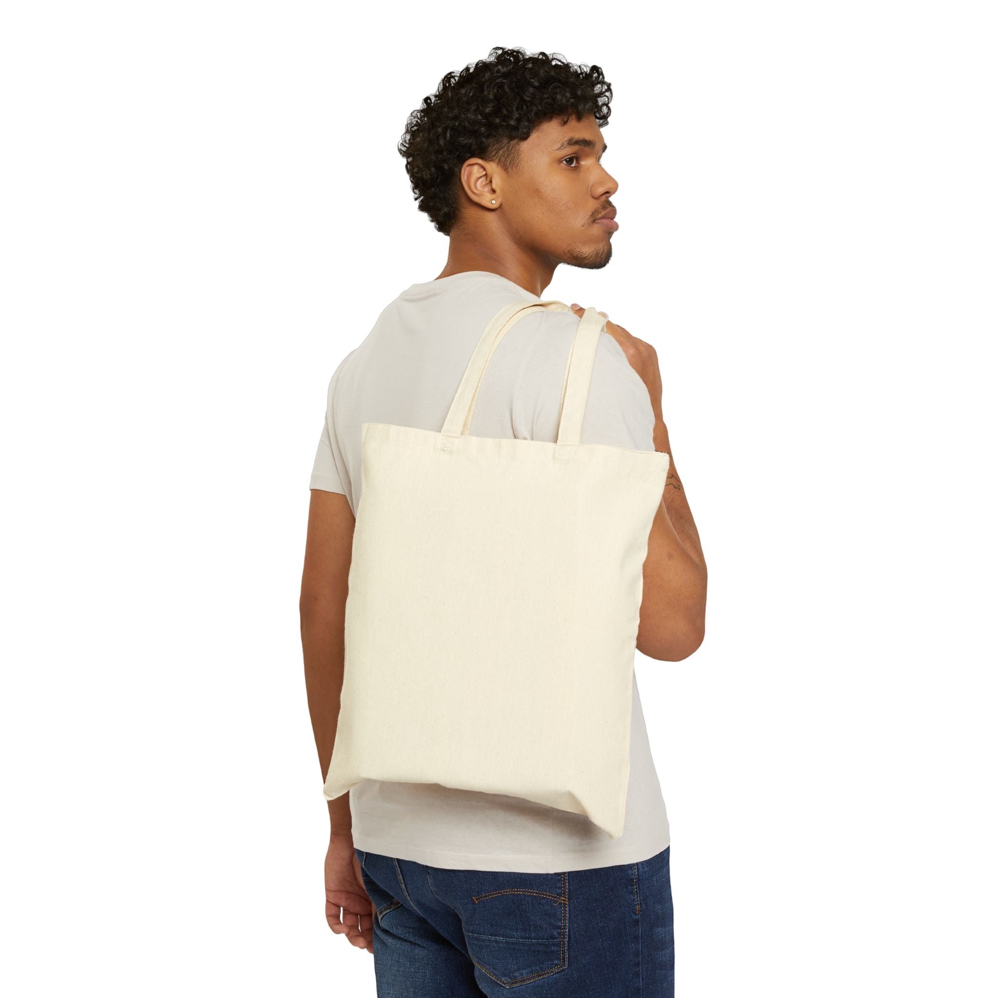 Angie Mikel Cotton Canvas Tote Bag