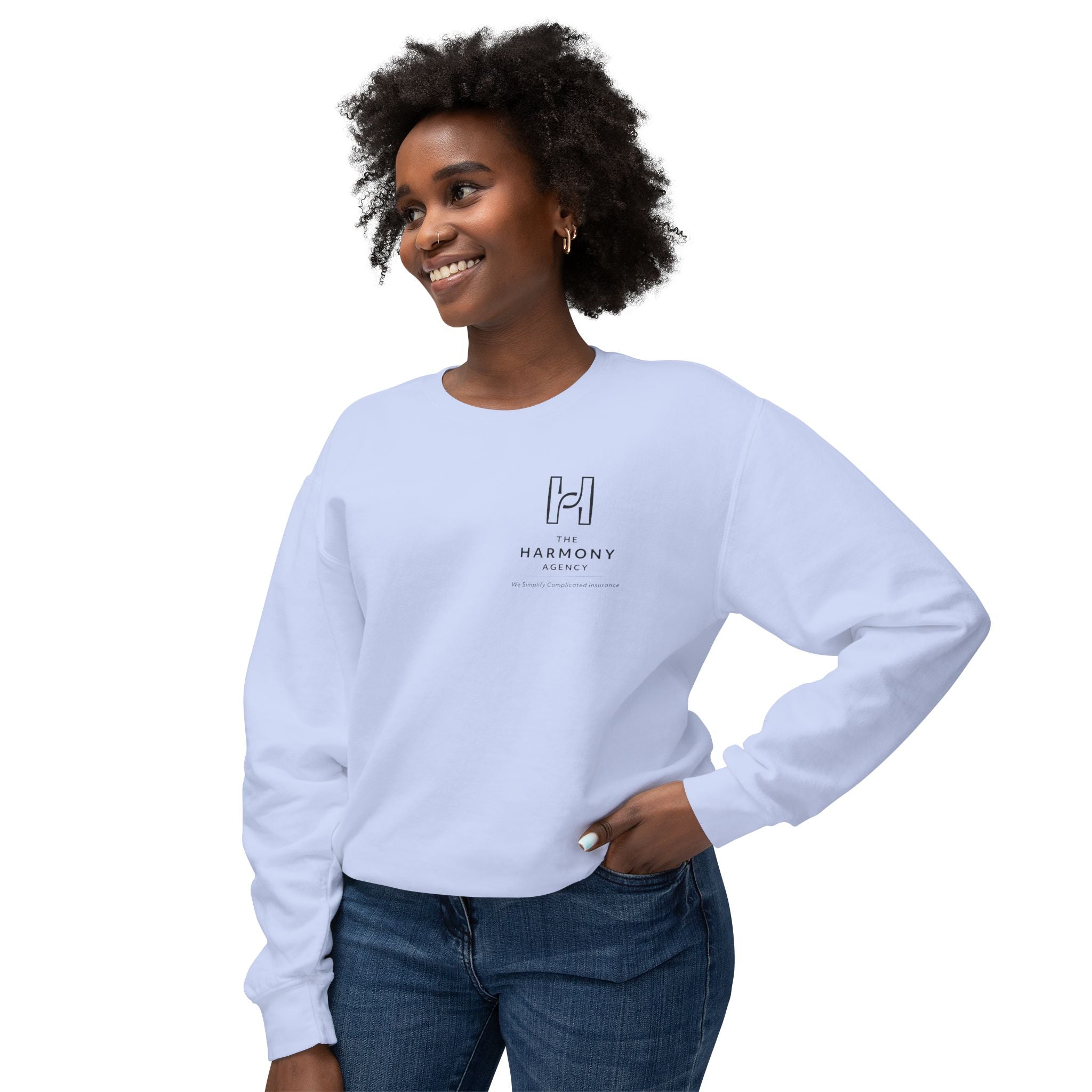 Angie Mikel Unisex Lightweight Crewneck Sweatshirt