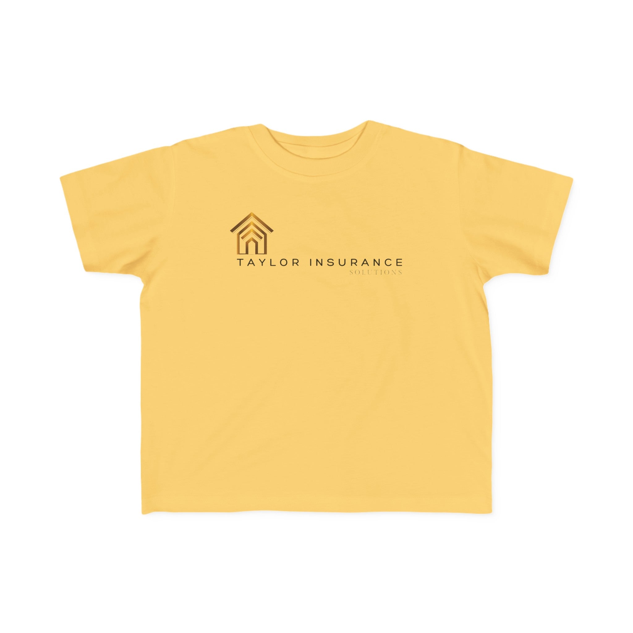 Toddler's Fine Jersey Tee Black Logo - Monette Taylor