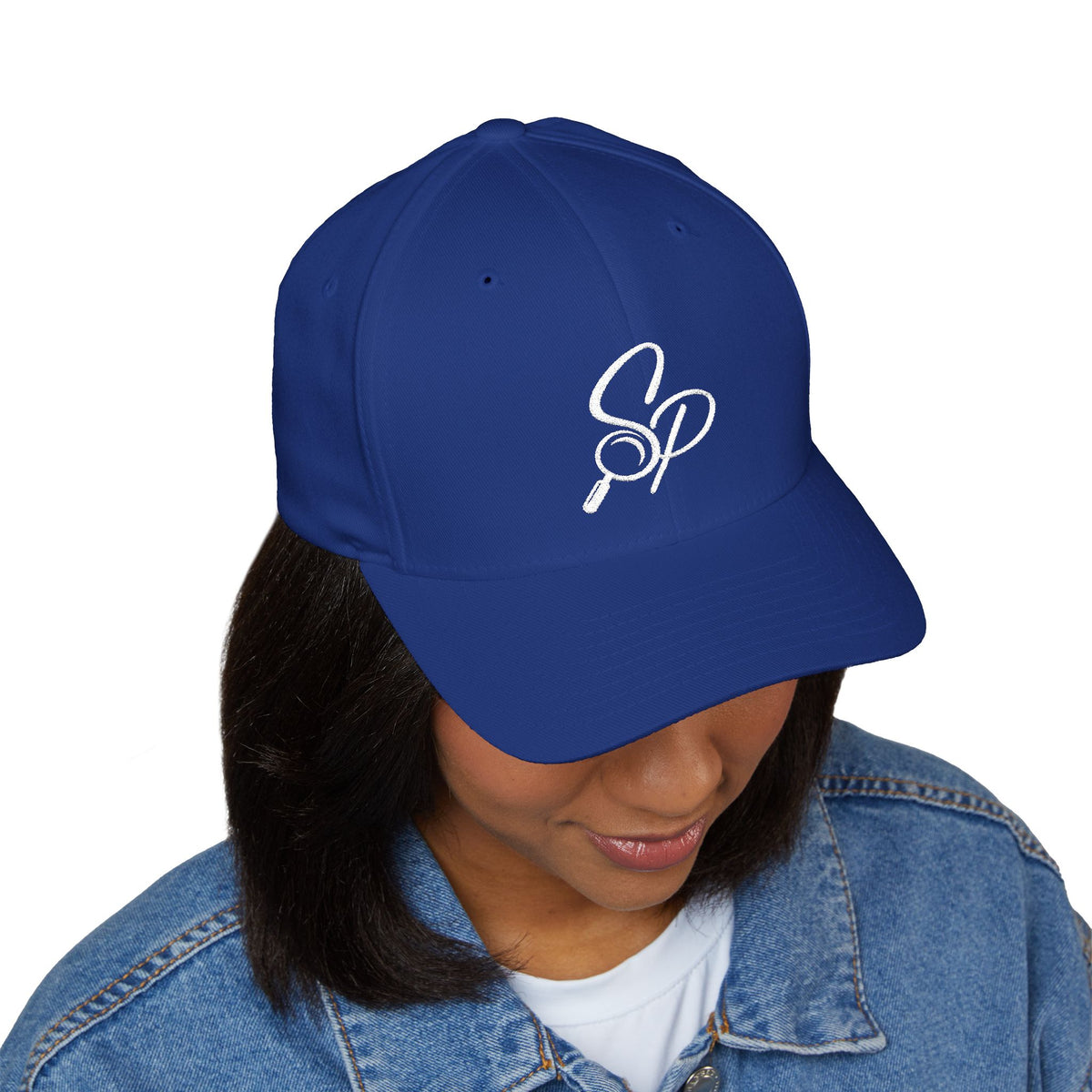 Embroidered 'SP Search Perfect  — Structured Closed-Back Baseball Hat