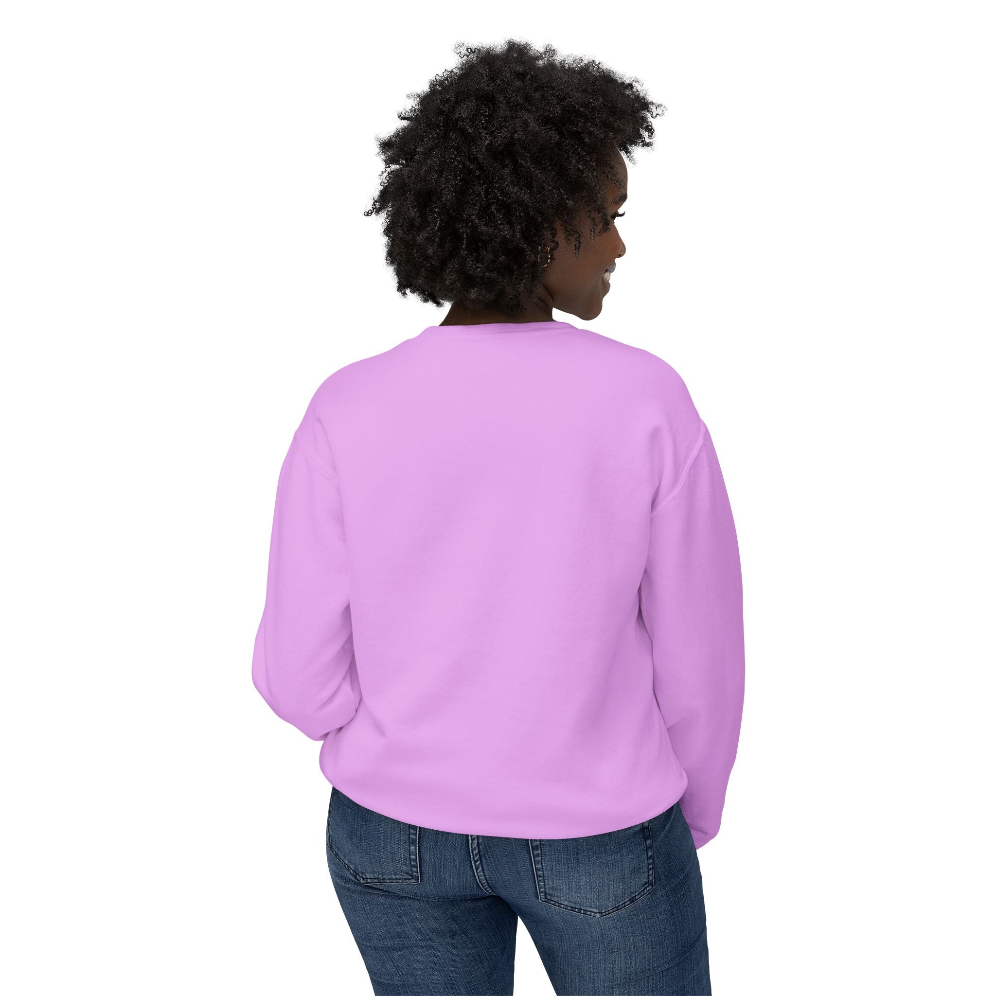 Angie Mikel Unisex Lightweight Crewneck Sweatshirt