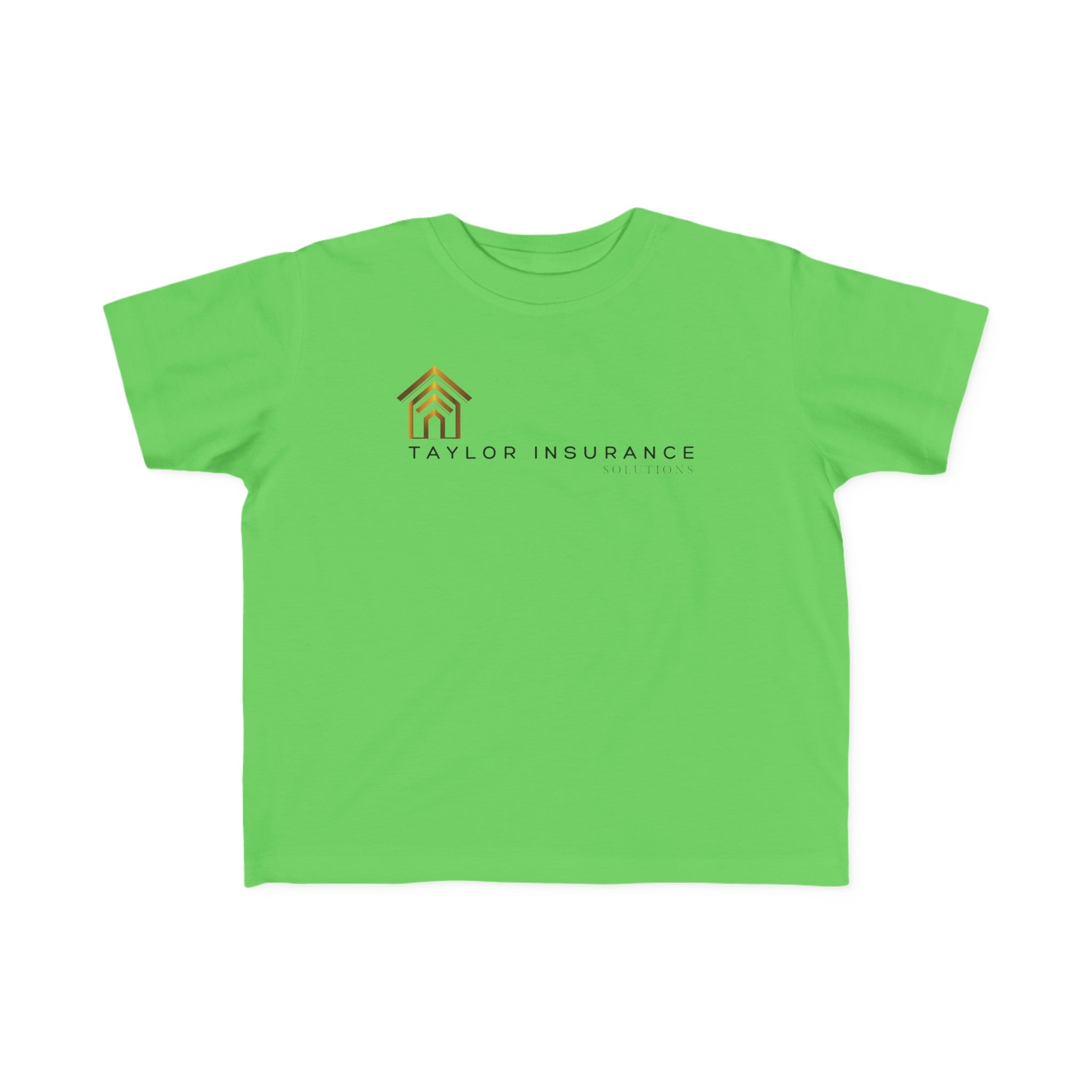 Toddler's Fine Jersey Tee Black Logo - Monette Taylor