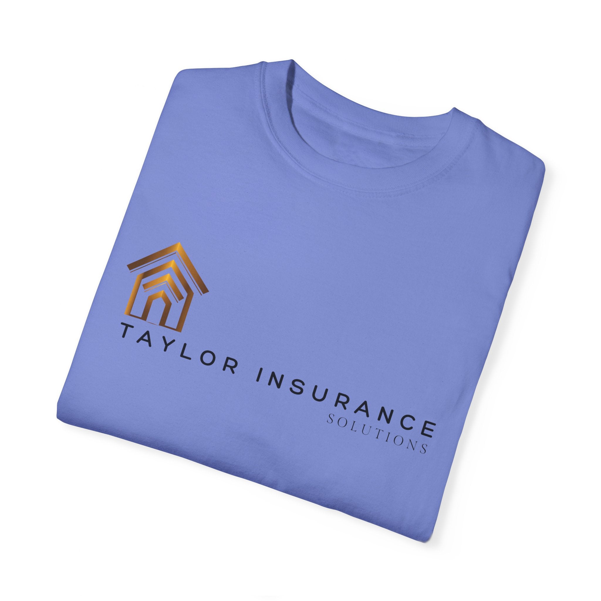 Unisex Garment-Dyed T-shirt Black Logo - Monette Taylor