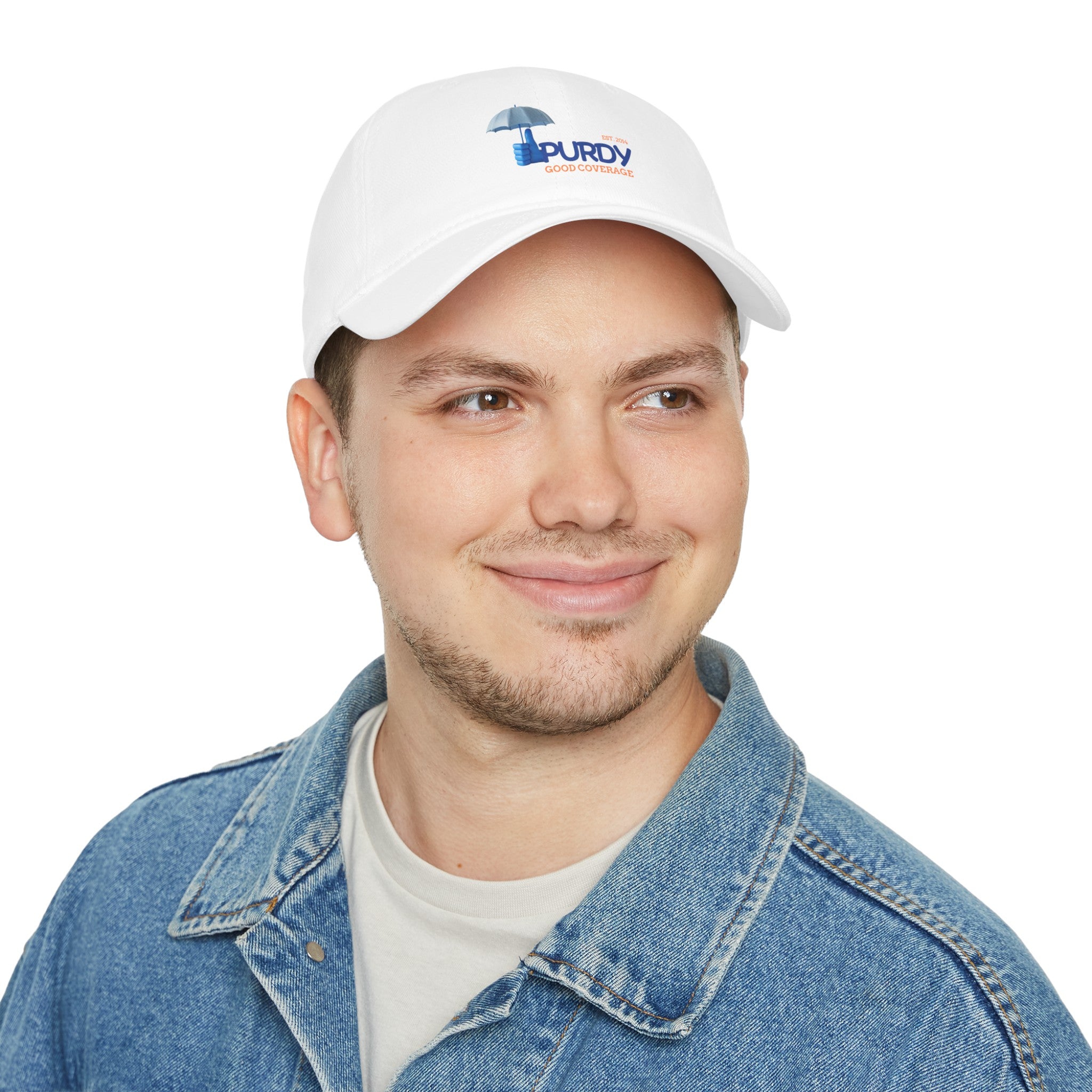 Low Profile Baseball Cap - Kevin Purdy Logo