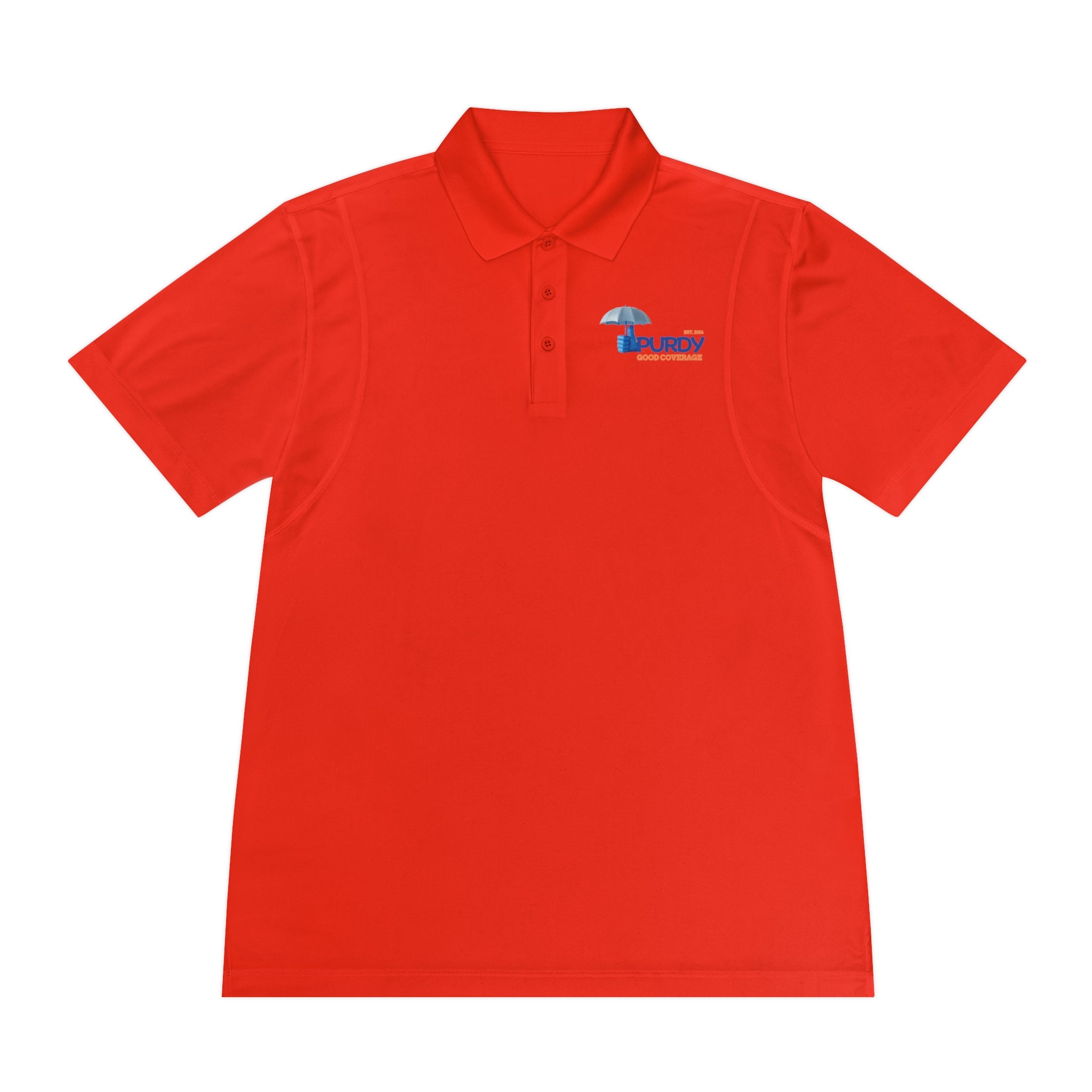 Men's Sport Polo Shirt - Kevin Purdy Logo