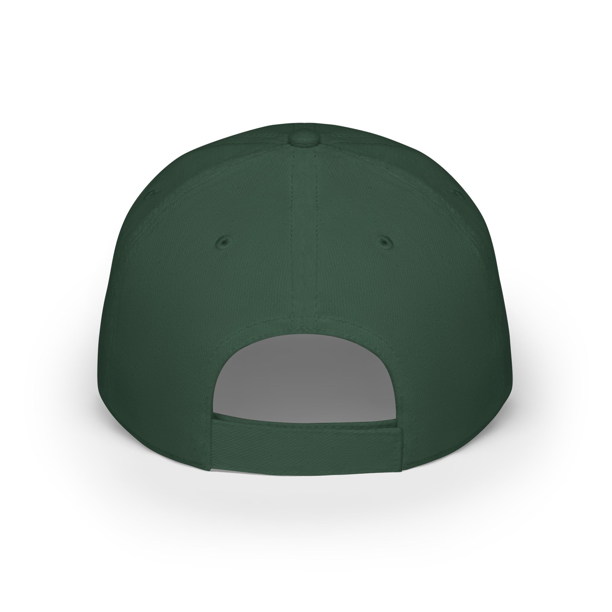 Low Profile Baseball Cap White Logo  - Monette Taylor