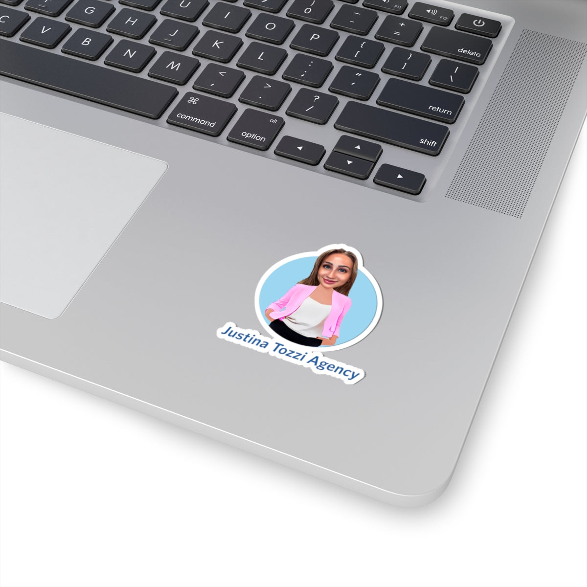 Justina Tozzi Agency Caricature Kiss-Cut Stickers - Amanda