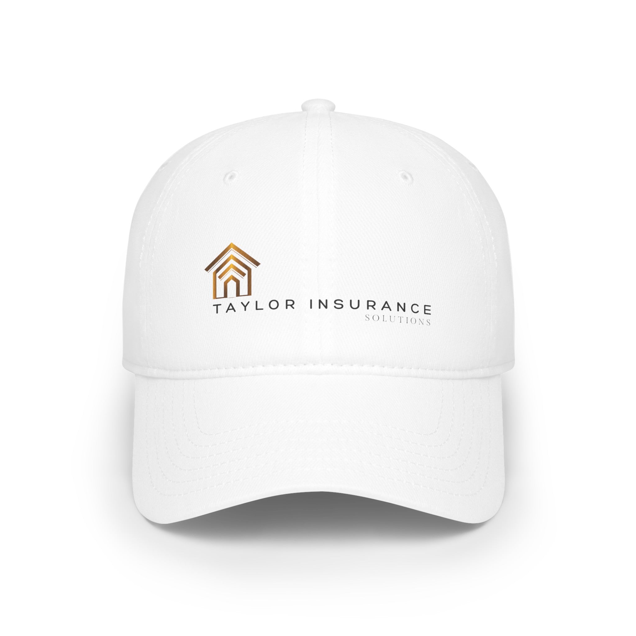 Low Profile Baseball Cap Black Logo  - Monette Taylor