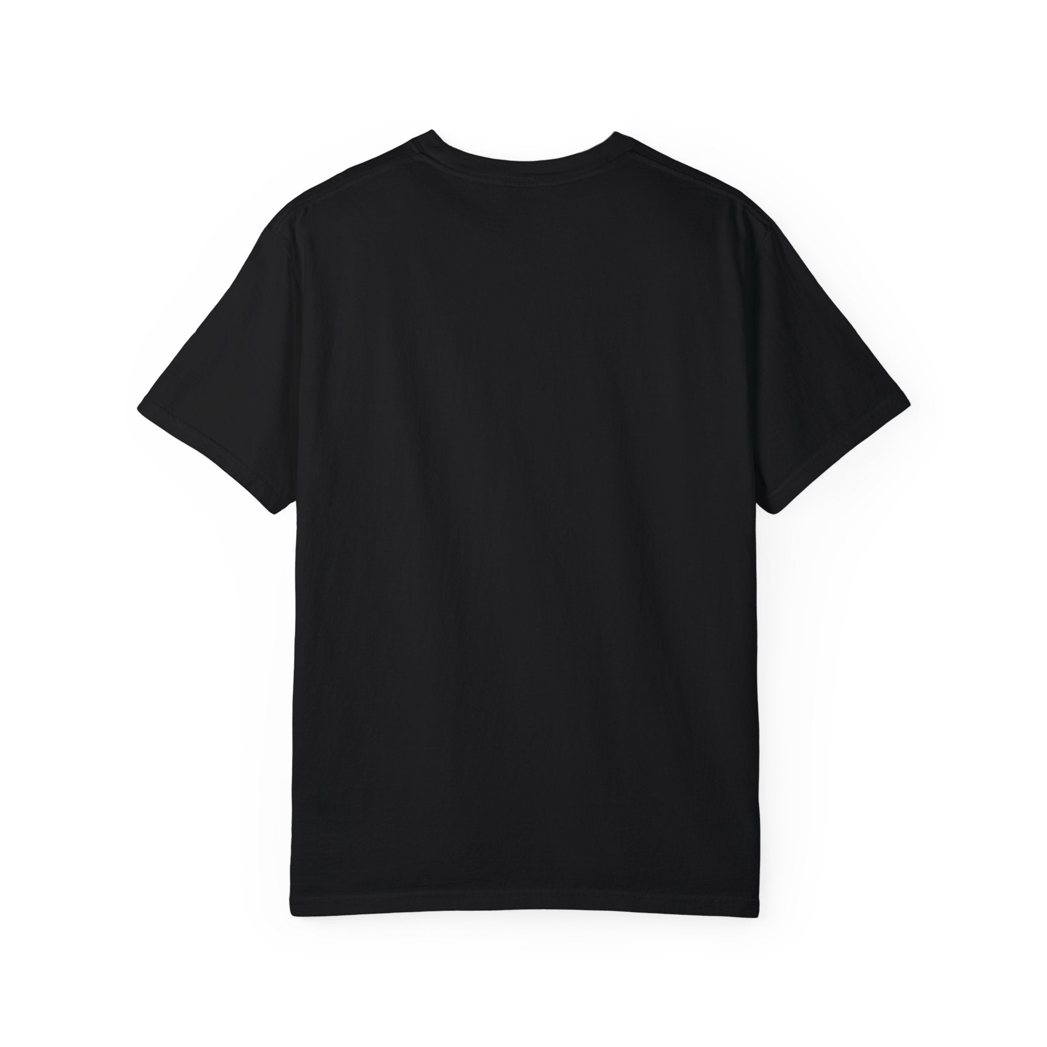 Unisex Garment-Dyed T-shirt White Logo - Monette Taylor