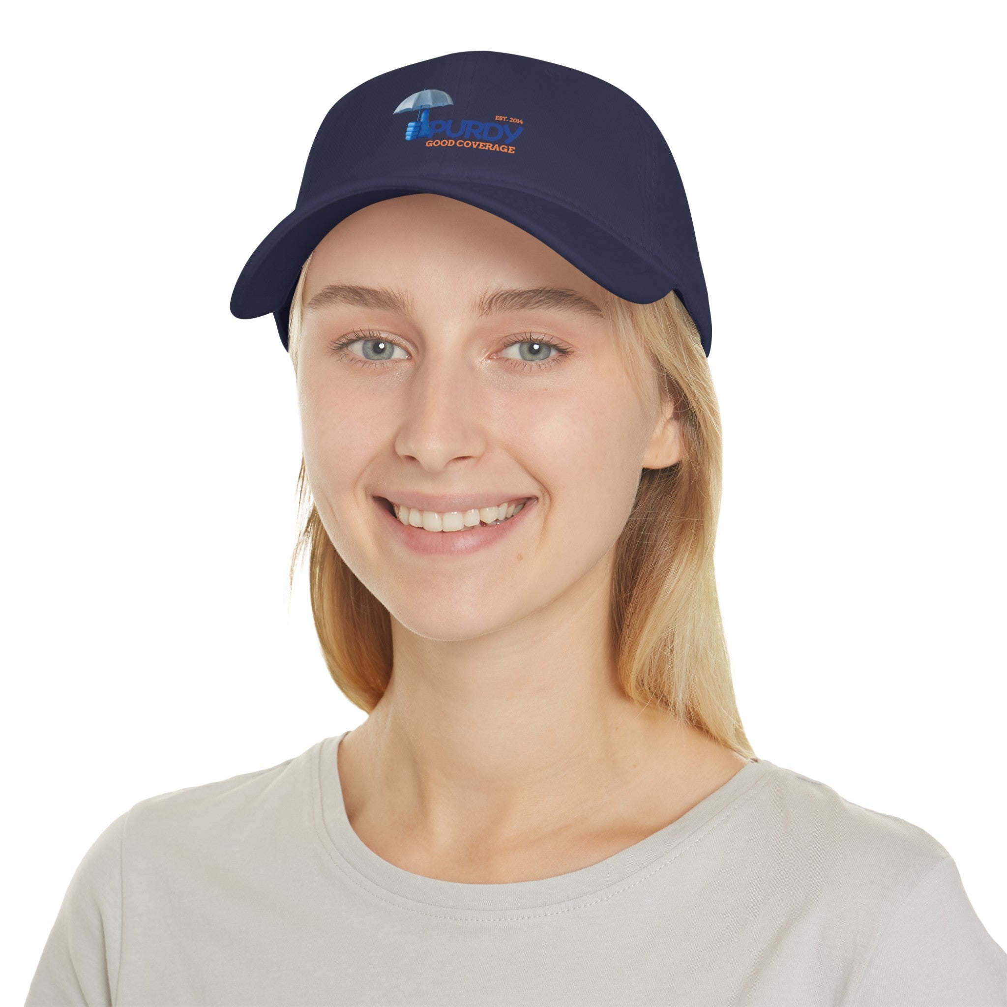 Low Profile Baseball Cap - Kevin Purdy Logo