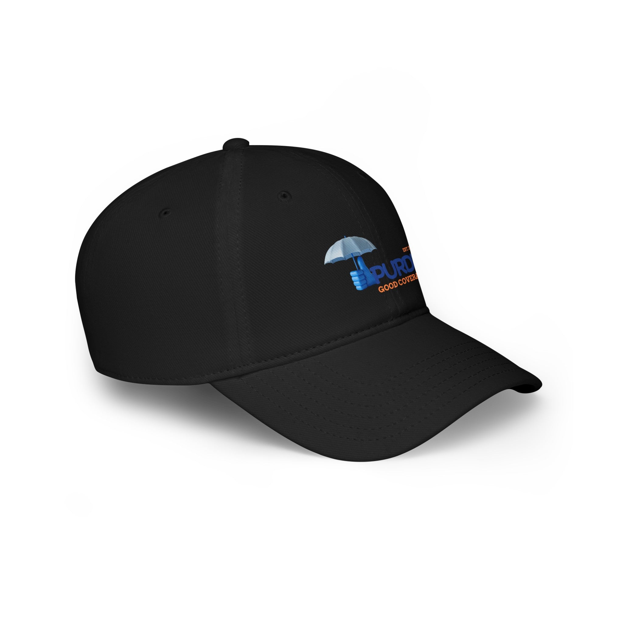 Low Profile Baseball Cap - Kevin Purdy Logo