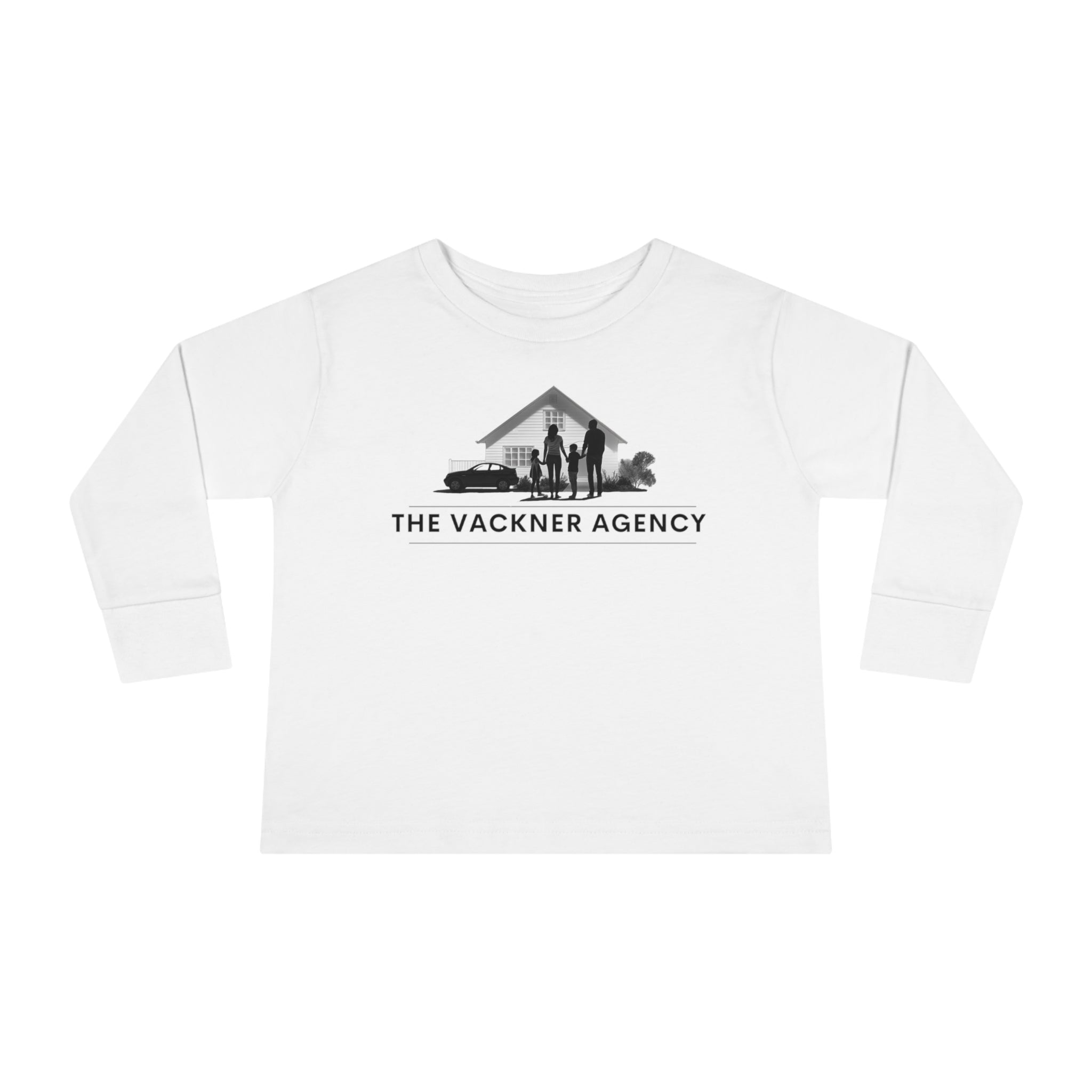Melissa Vackner Agency Logo Toddler Long Sleeve Tee