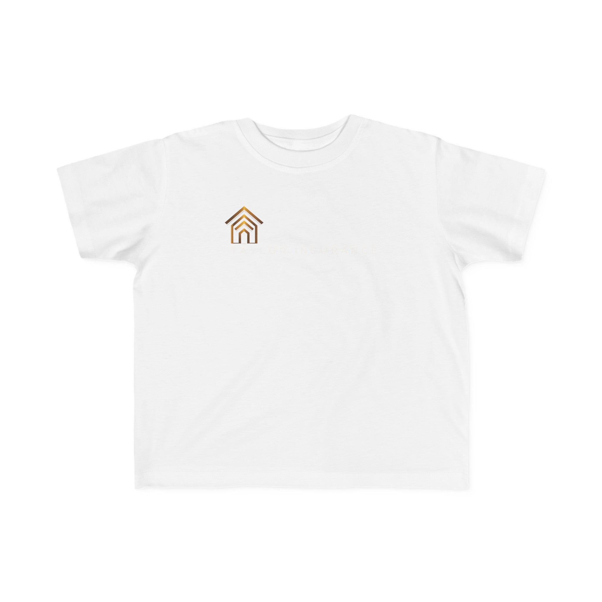 Toddler's Fine Jersey Tee White Logo - Monette Taylor