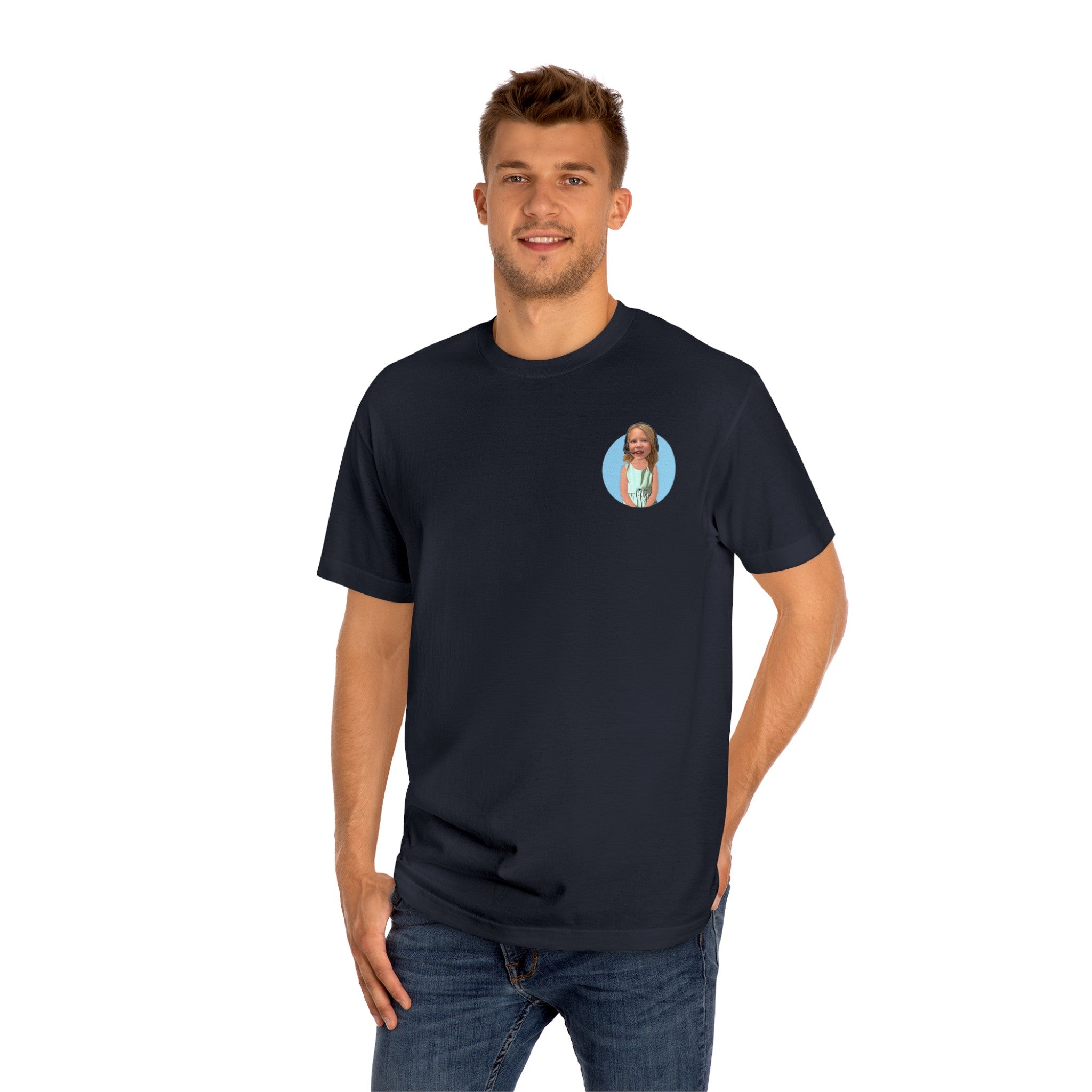Kevin Purdy Unisex Classic Tee - Caricature & Logo Addison