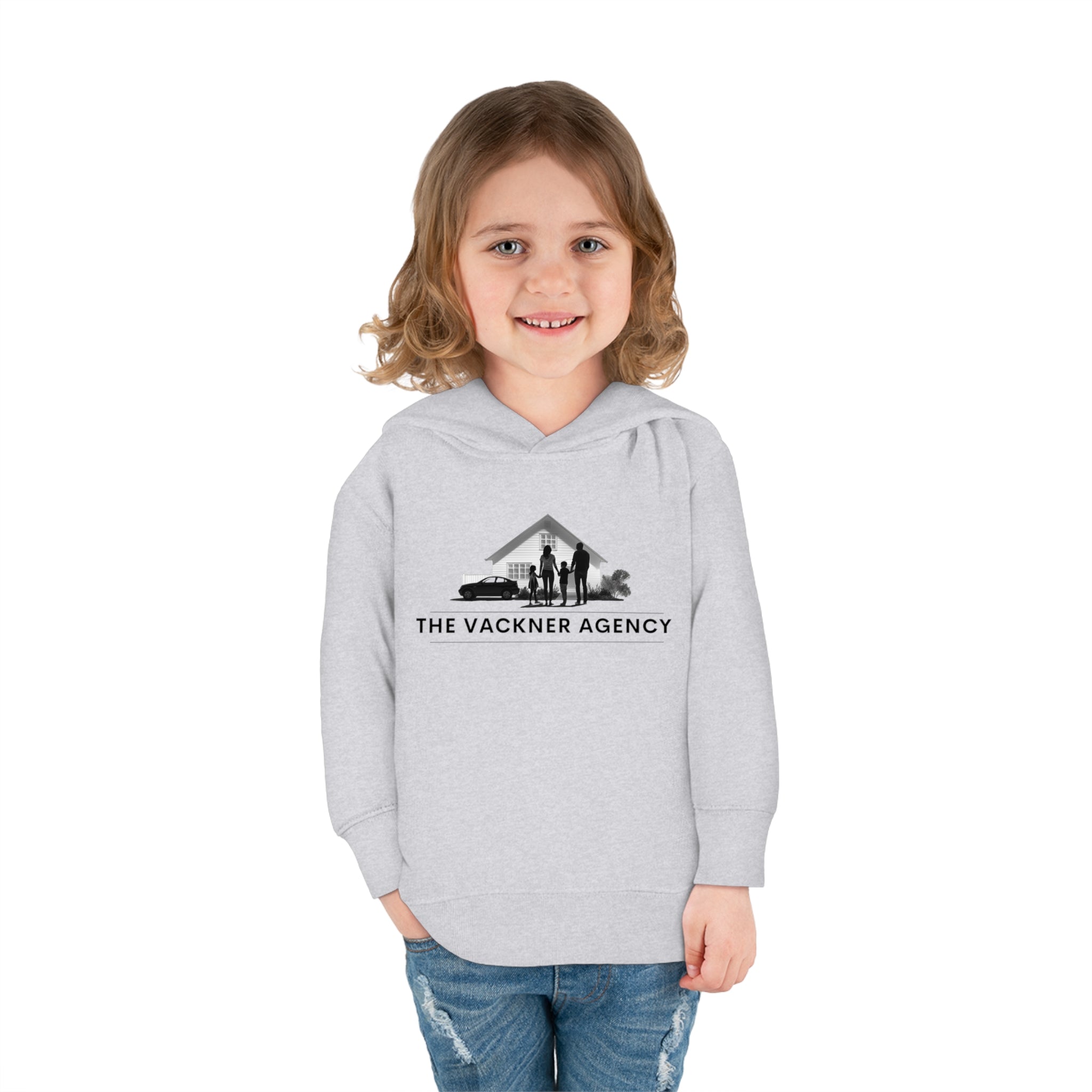 Melissa Vackner Agency Logo Toddler Pullover Fleece Hoodie