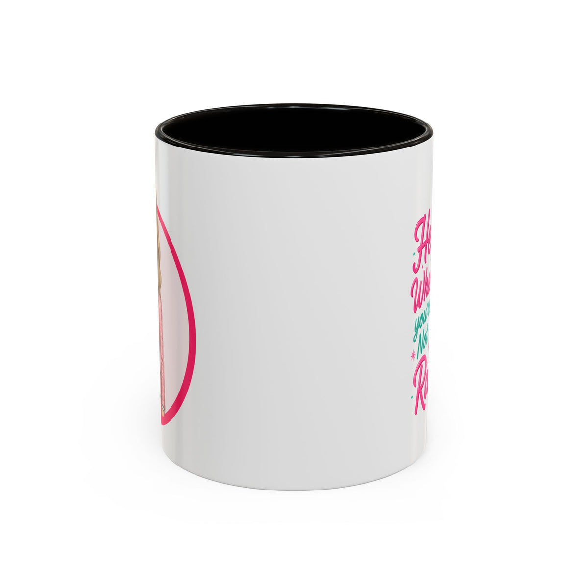 He Knows When You’re Not Ranking Funny Santa Mug with Caricature