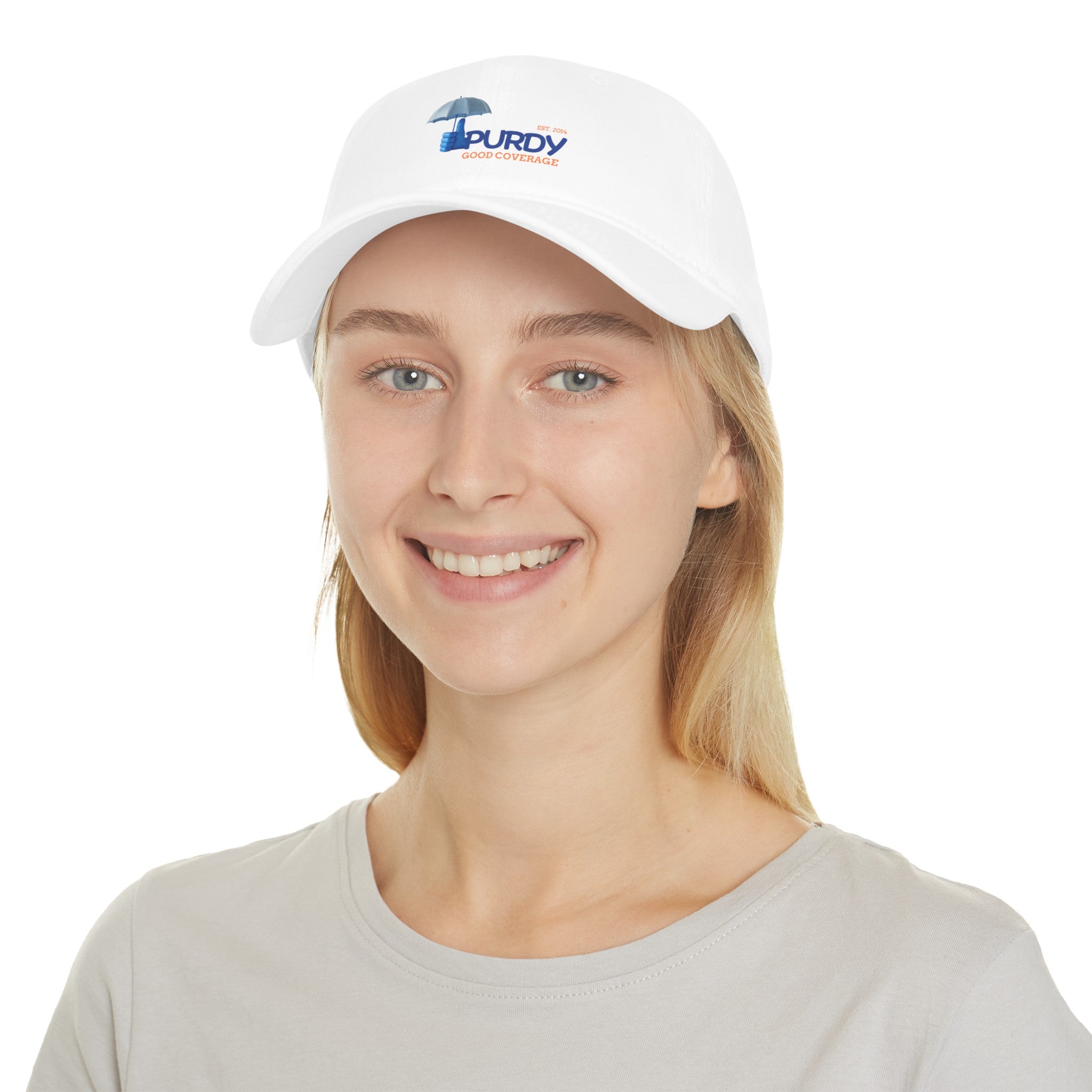 Low Profile Baseball Cap - Kevin Purdy Logo