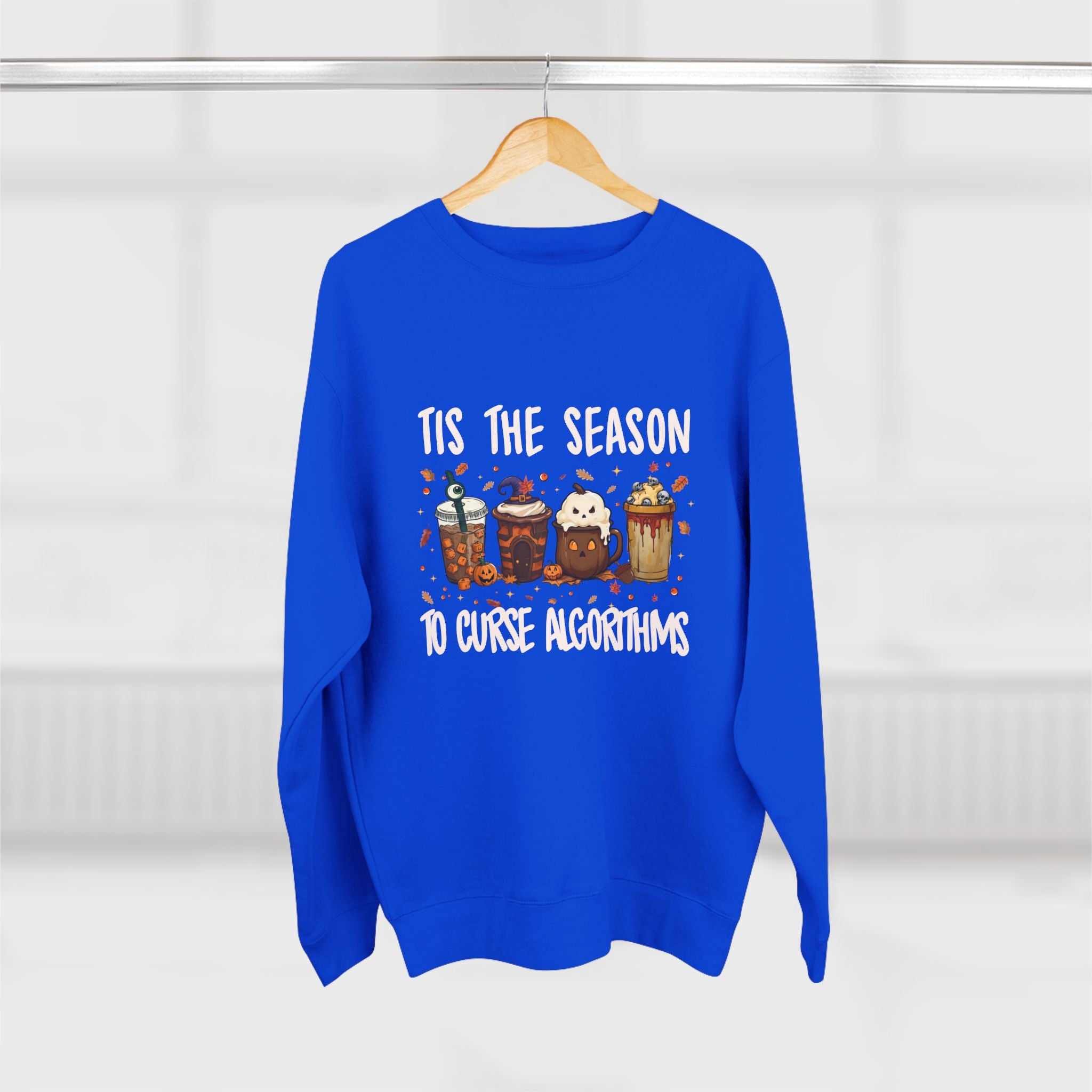 Tis the Season Marketing Unisex Crewneck Sweatshirt, Casual Gift, Halloween Apparel, Office Humor Clothing, Relaxed Fit Sweatshirt