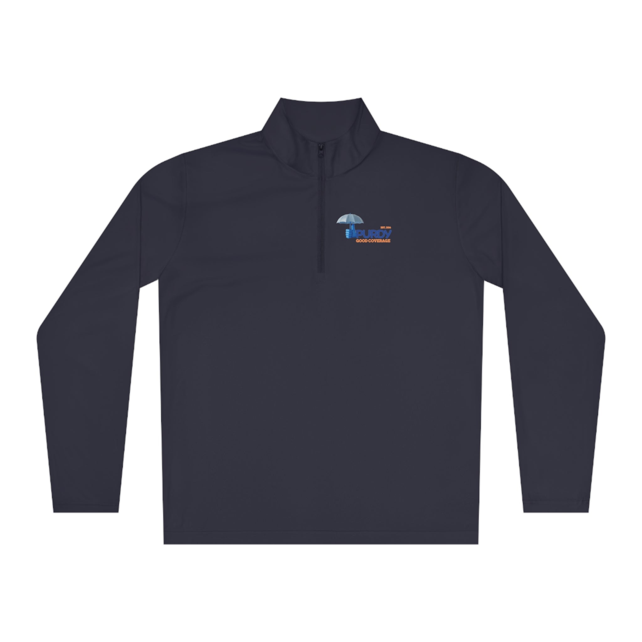 Unisex Quarter-Zip Pullover - Kevin Purdy Logo