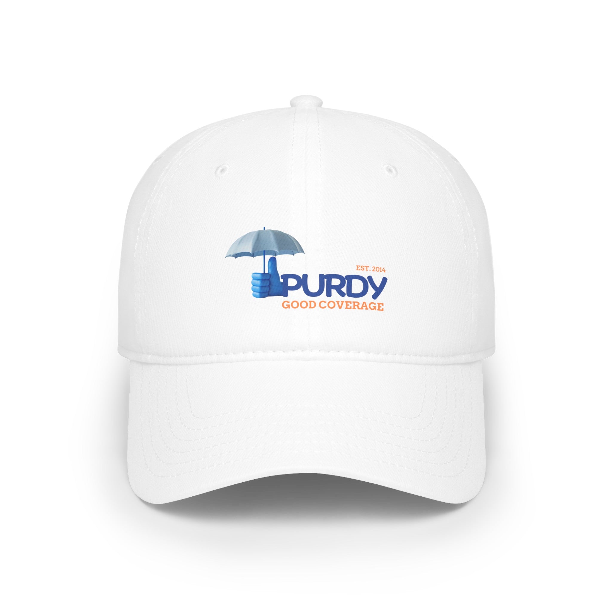 Low Profile Baseball Cap - Kevin Purdy Logo