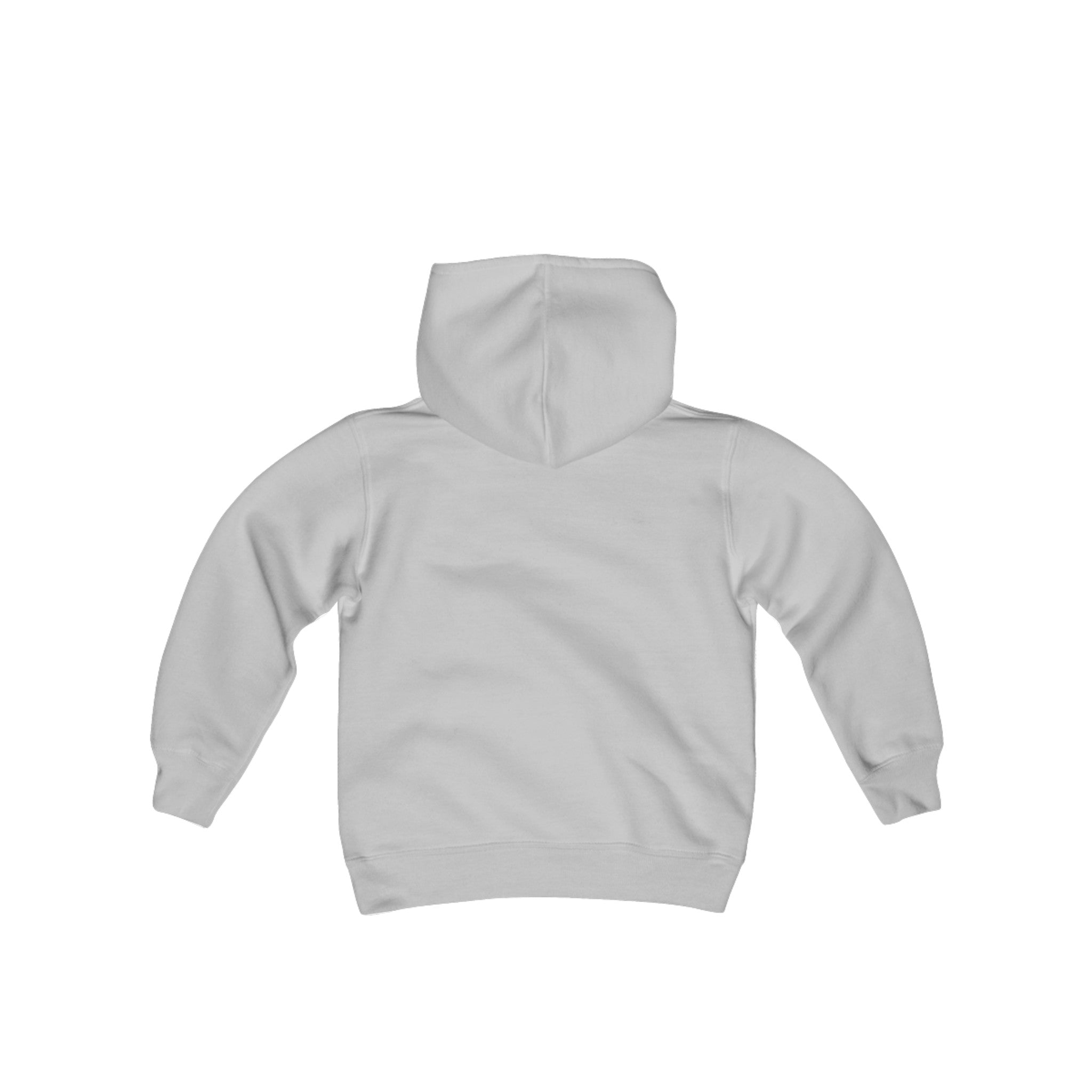 Youth Heavy Blend Hooded Sweatshirt Black Logo - Monette Taylor