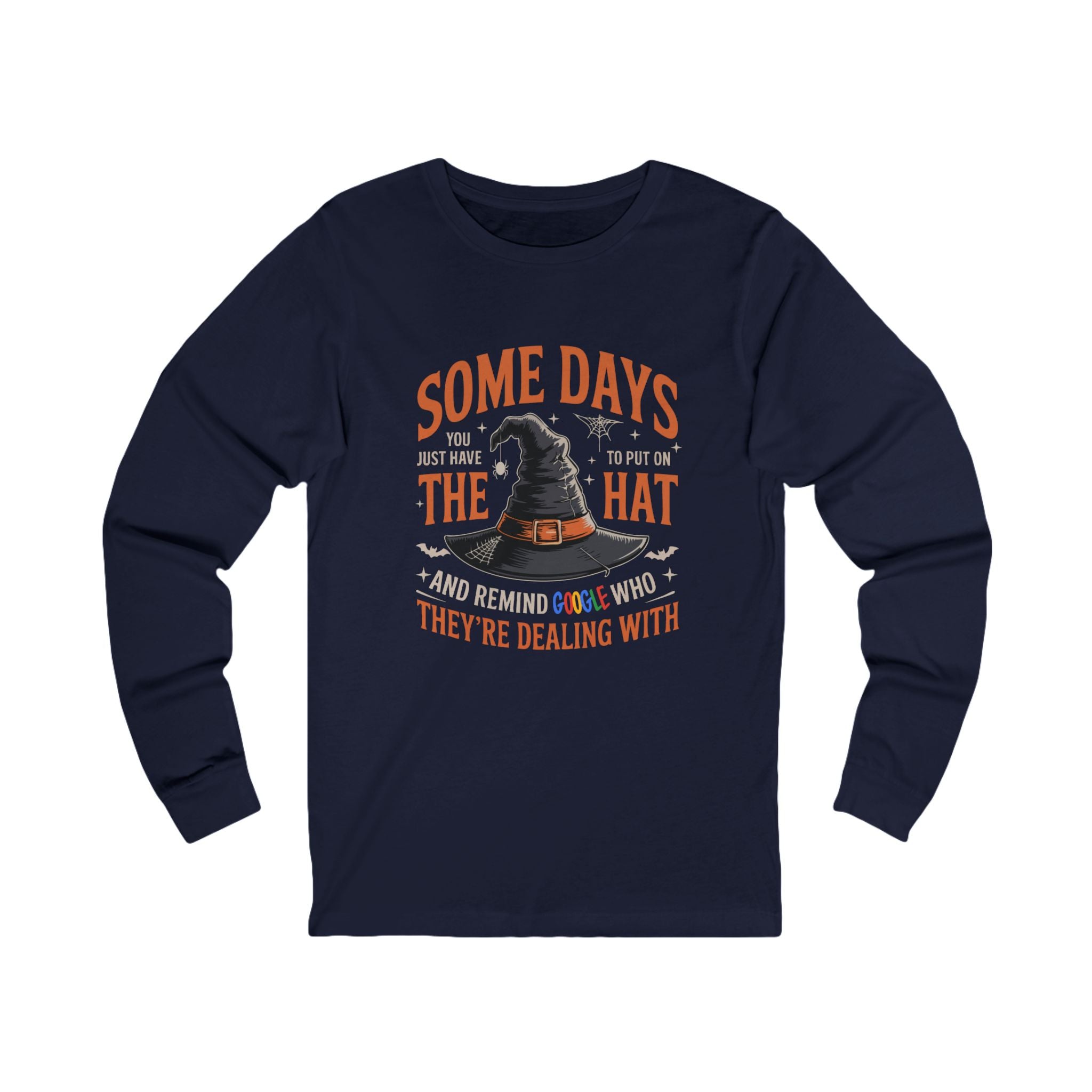 Some Days Witch Hat Unisex Google Tee – Funny Halloween Graphic T-Shirt