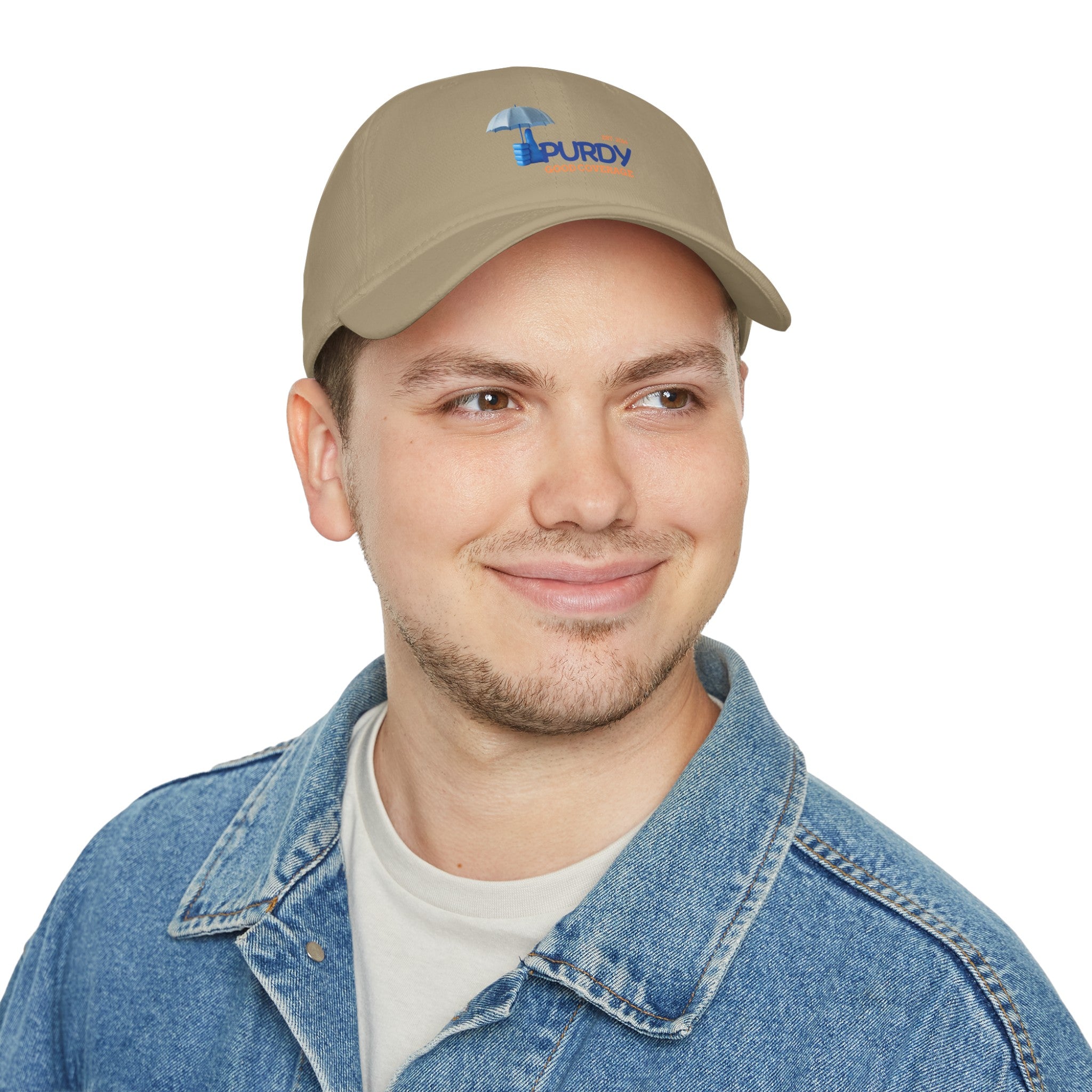 Low Profile Baseball Cap - Kevin Purdy Logo